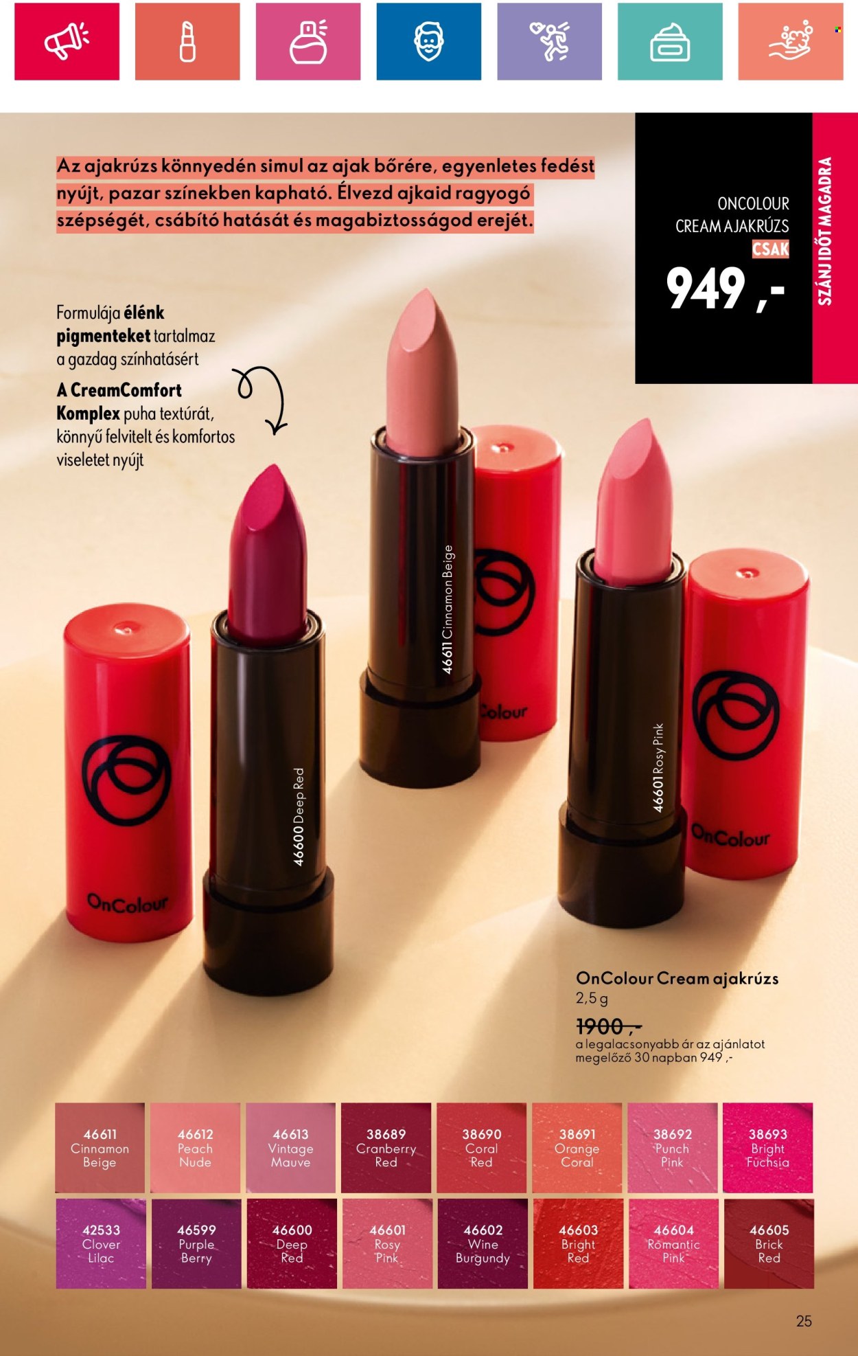 Oriflame akciós újságok - 2024.12.29 - 2025.01.18. Oldal 25