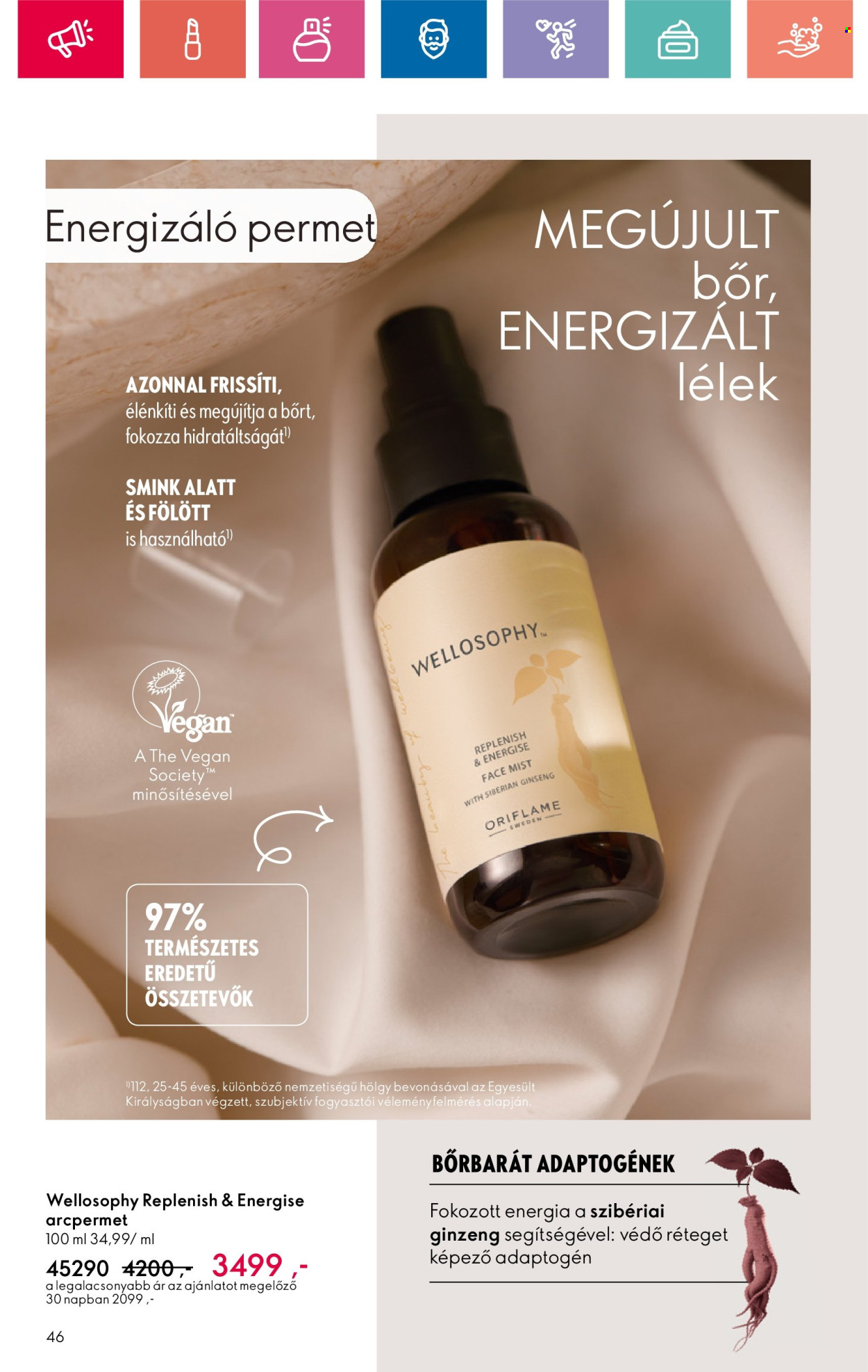 Oriflame akciós újságok - 2024.12.29 - 2025.01.18. Oldal 46