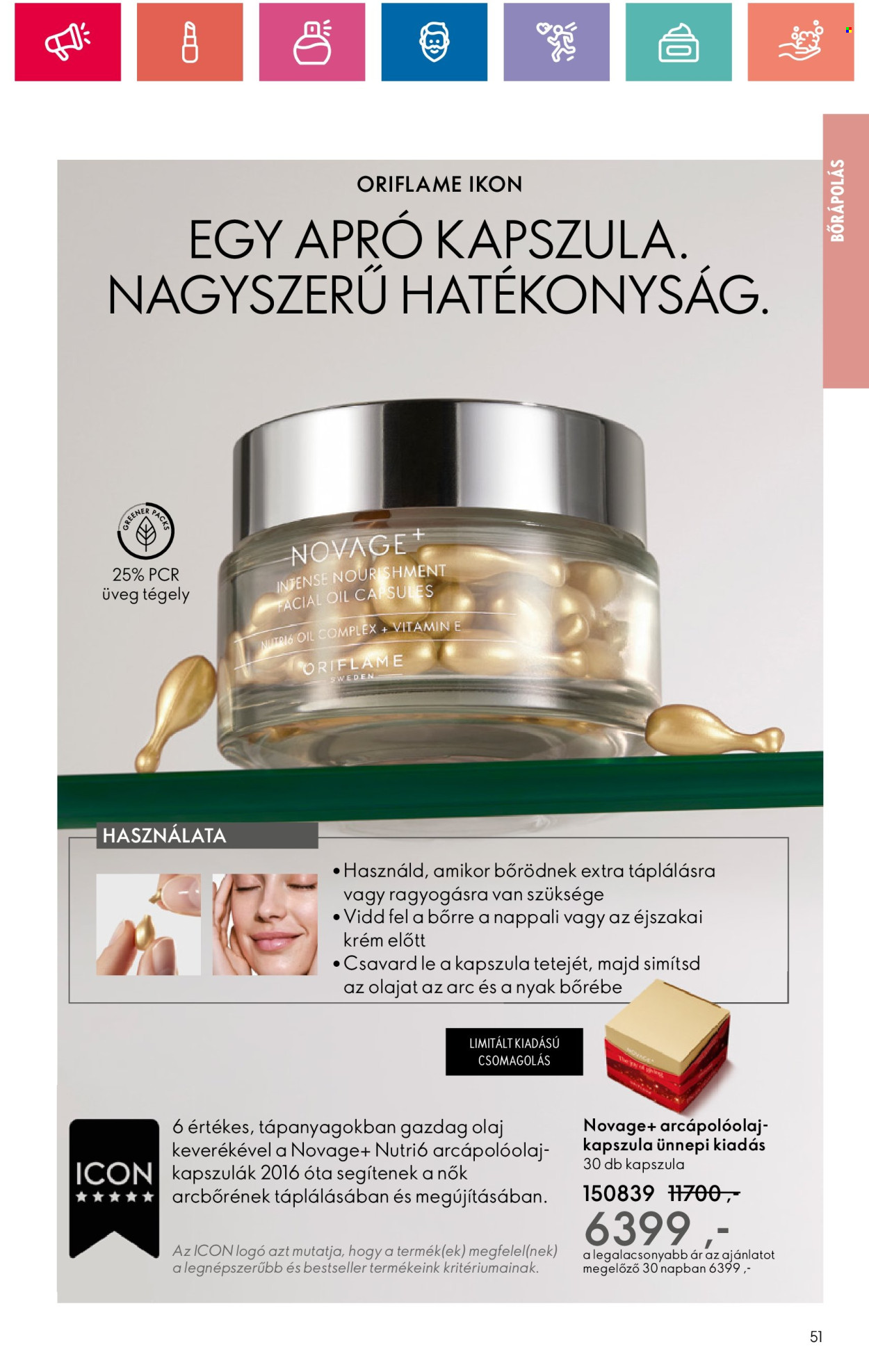 Oriflame akciós újságok - 2024.12.29 - 2025.01.18. Oldal 51