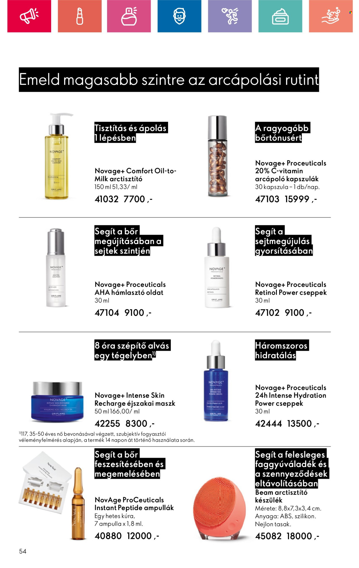 Oriflame akciós újságok - 2024.12.29 - 2025.01.18. Oldal 54