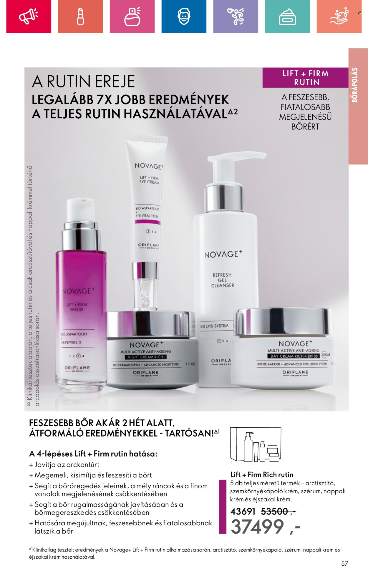 Oriflame akciós újságok - 2024.12.29 - 2025.01.18. Oldal 57