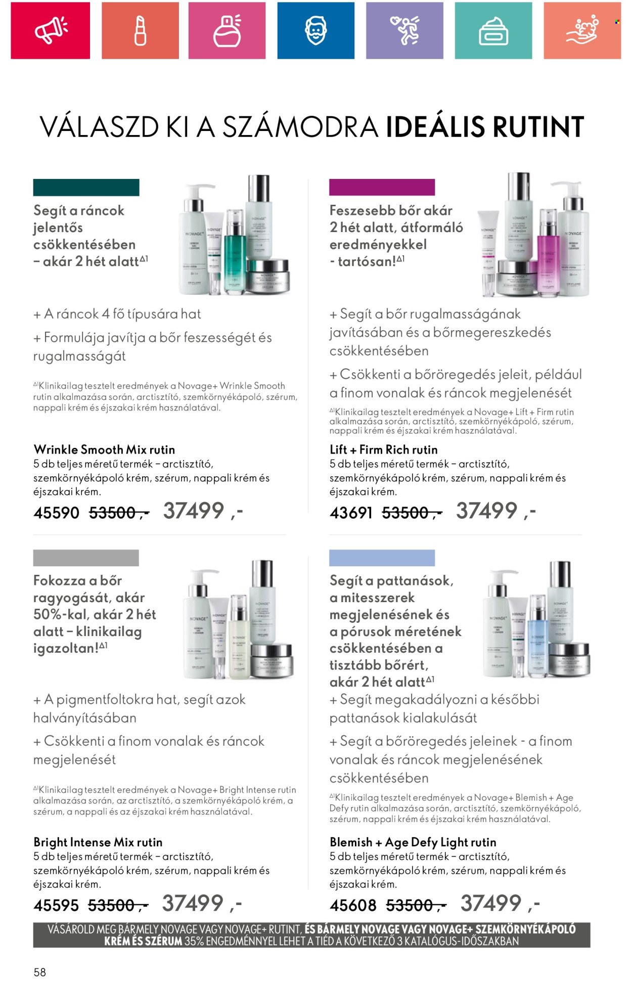 Oriflame akciós újságok - 2024.12.29 - 2025.01.18. Oldal 58
