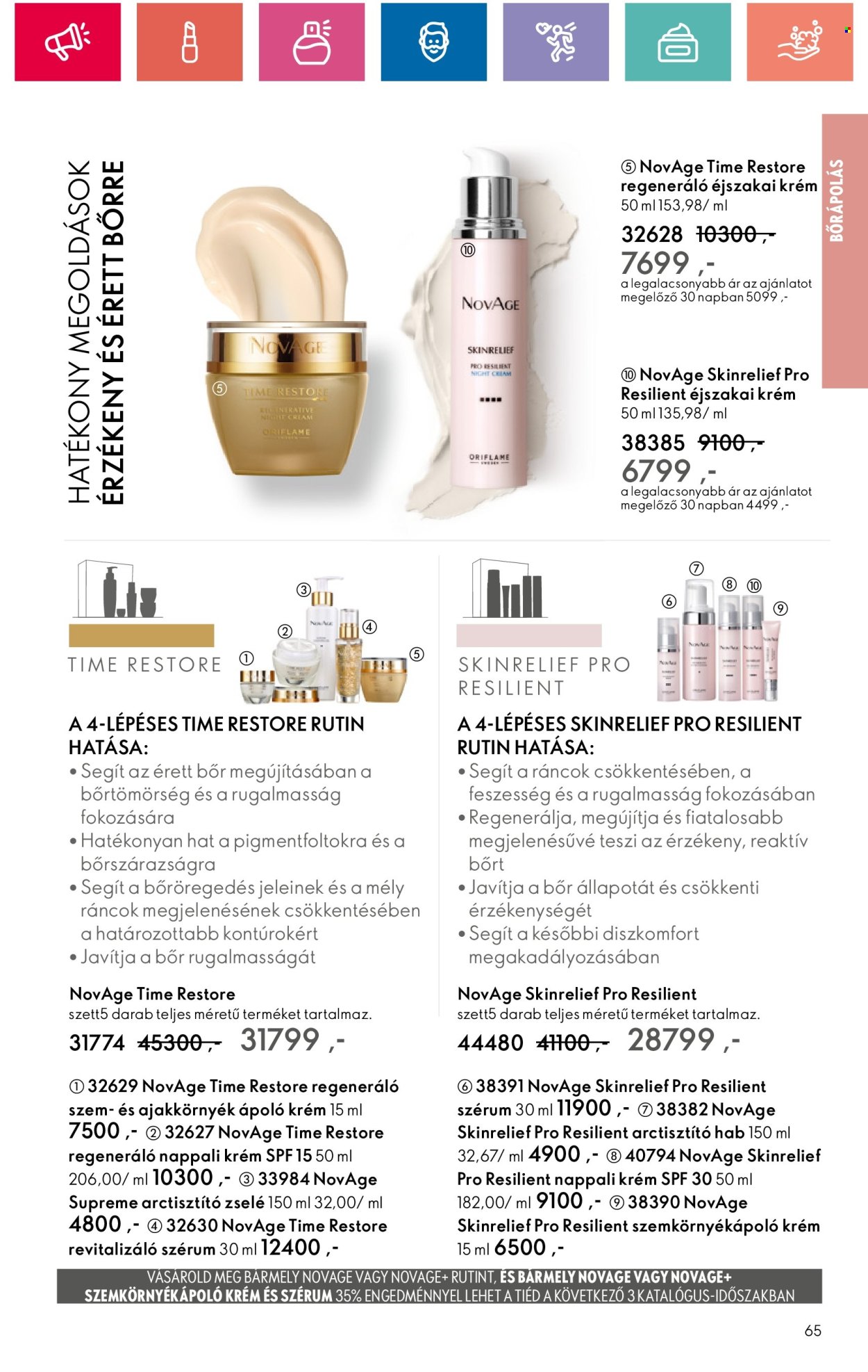 Oriflame akciós újságok - 2024.12.29 - 2025.01.18. Oldal 65