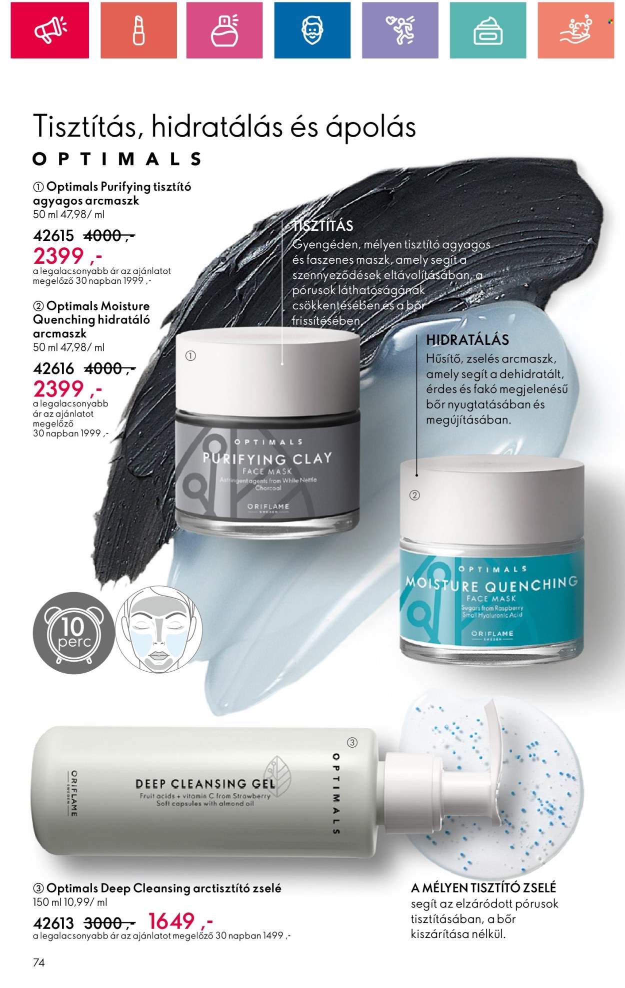Oriflame akciós újságok - 2024.12.29 - 2025.01.18. Oldal 74