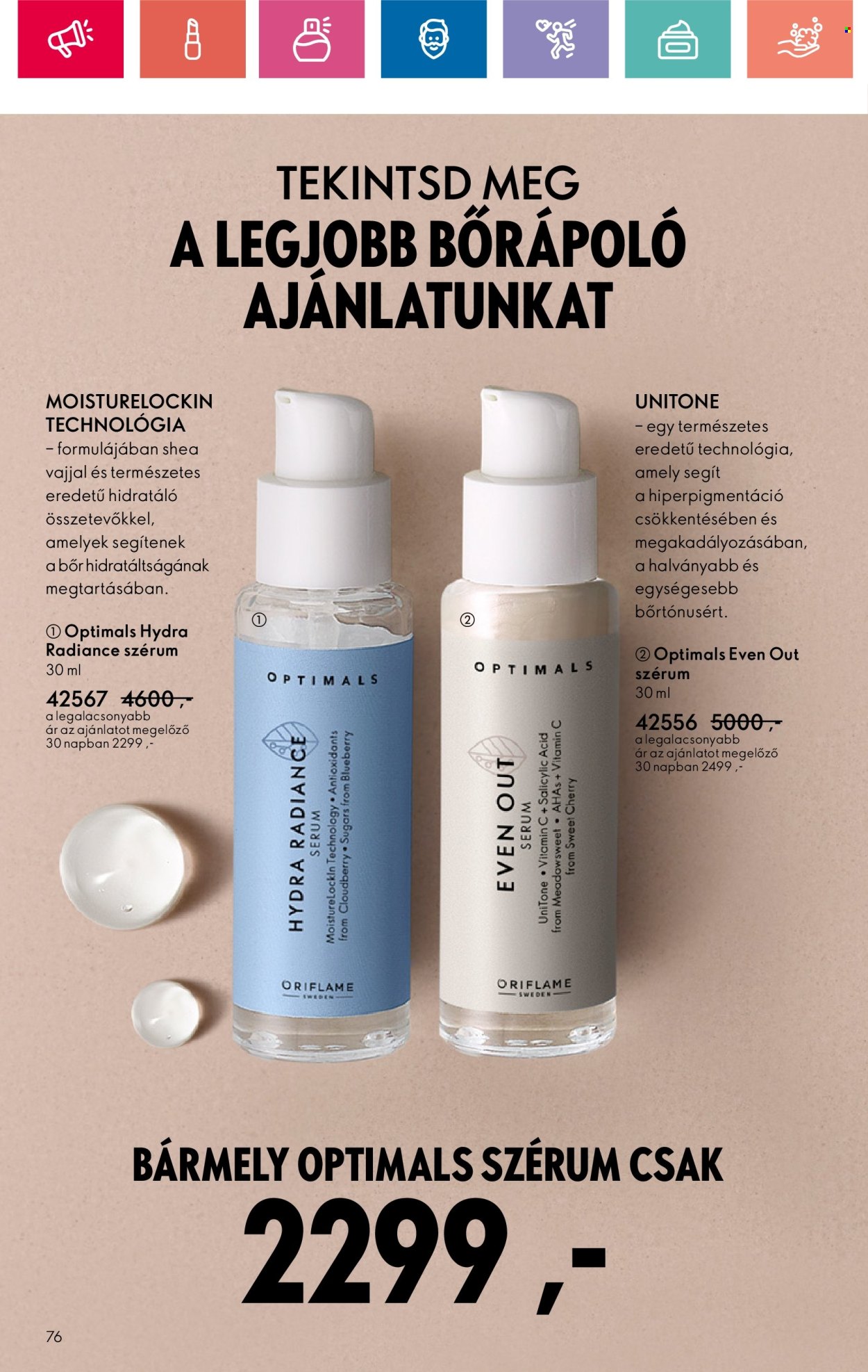 Oriflame akciós újságok - 2024.12.29 - 2025.01.18. Oldal 76