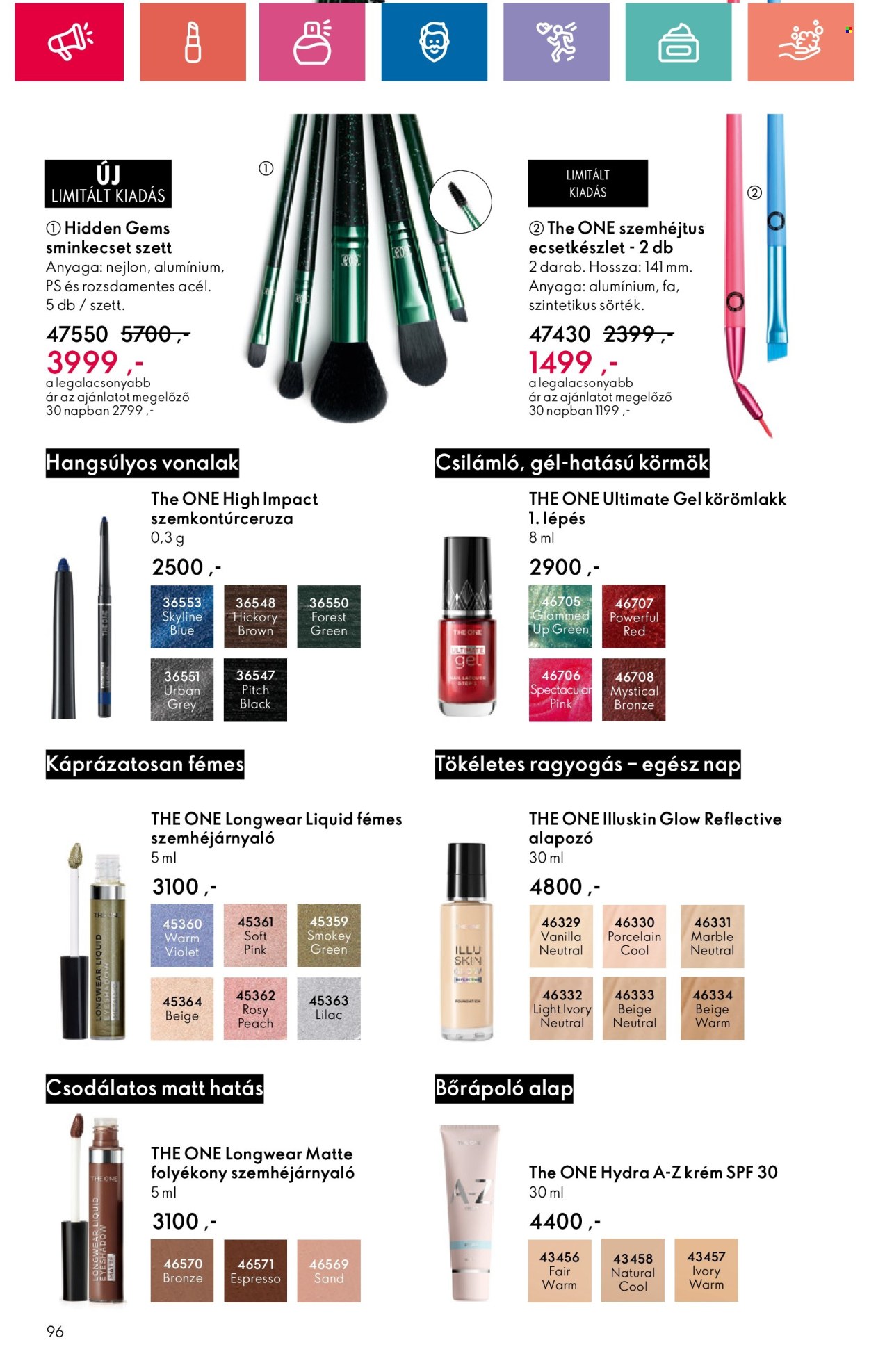 Oriflame akciós újságok - 2024.12.29 - 2025.01.18. Oldal 96