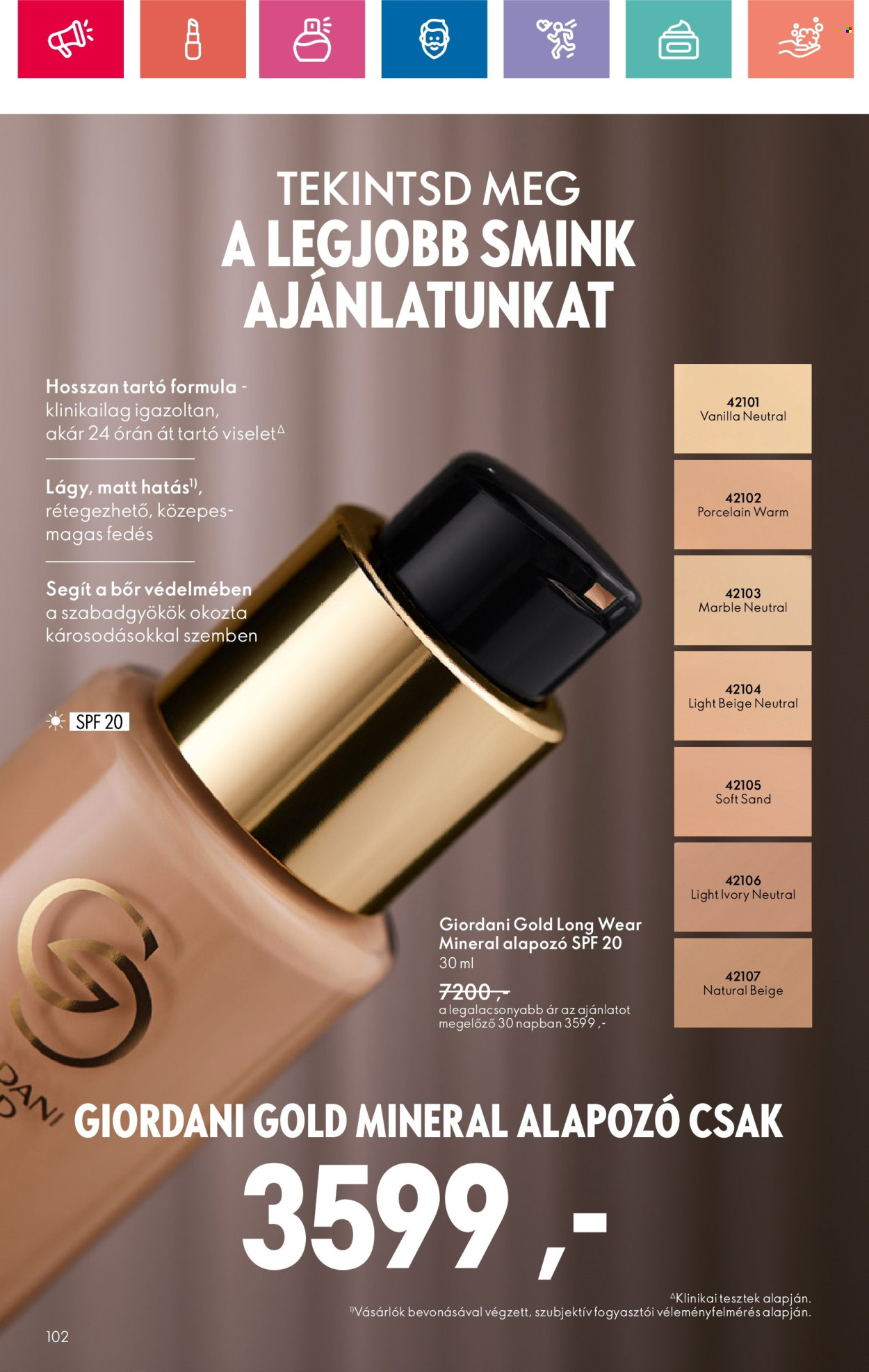 Oriflame akciós újságok - 2024.12.29 - 2025.01.18. Oldal 102