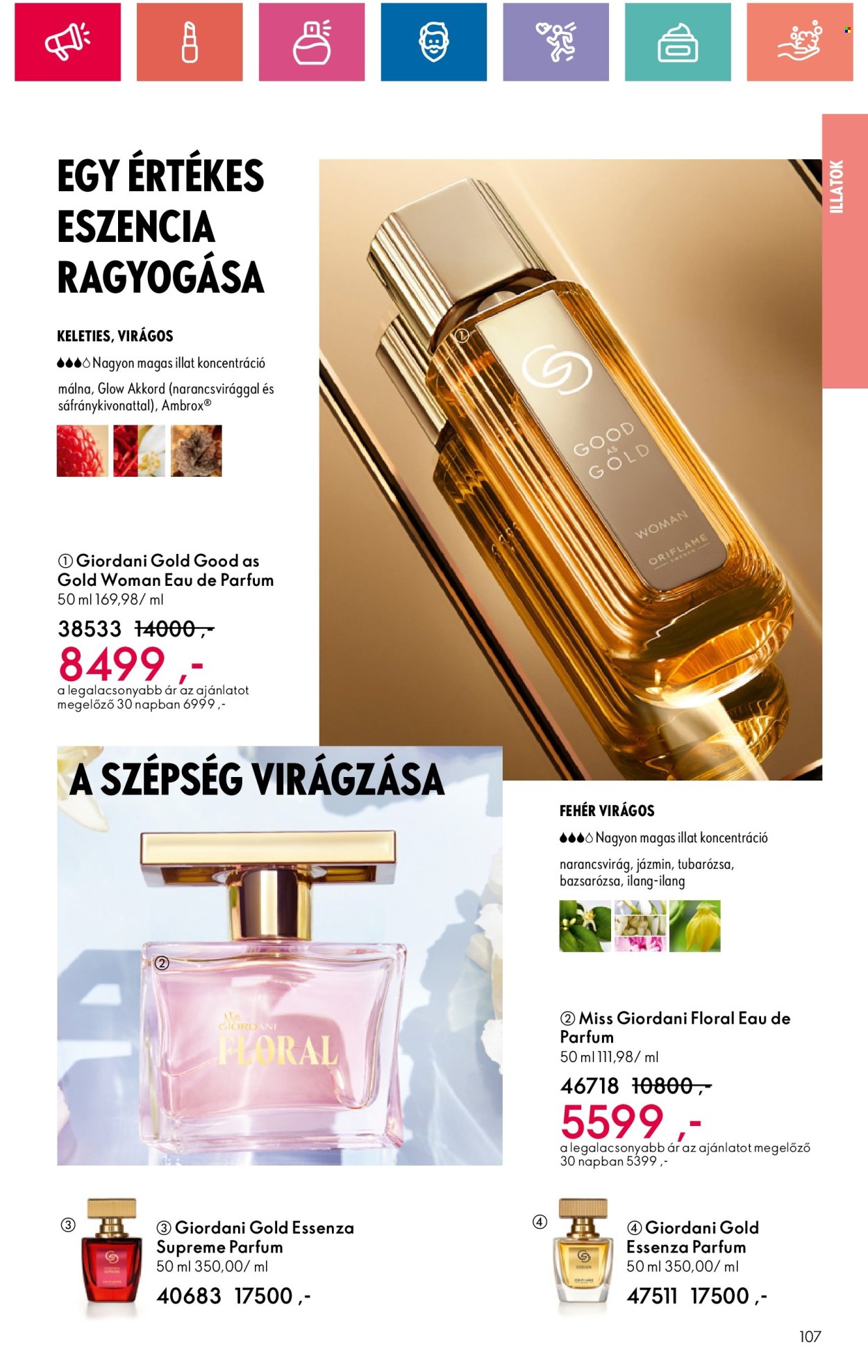 Oriflame akciós újságok - 2024.12.29 - 2025.01.18. Oldal 107
