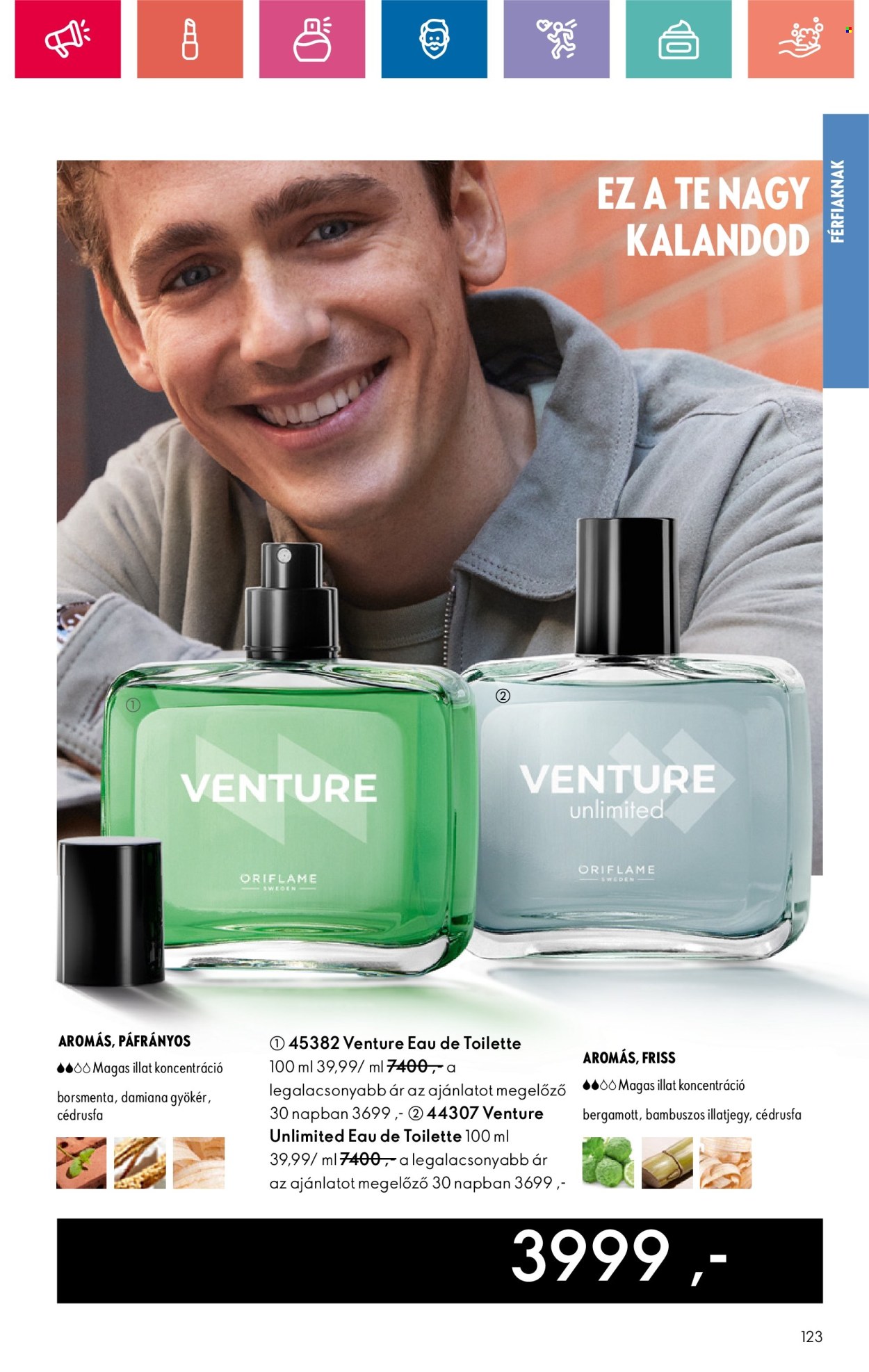 Oriflame akciós újságok - 2024.12.29 - 2025.01.18. Oldal 123