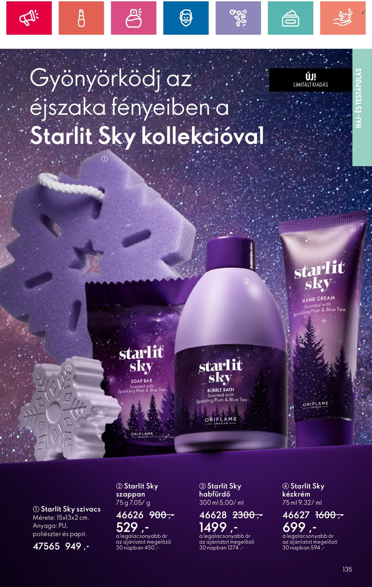 Oriflame akciós újságok - 2024.12.29 - 2025.01.18. Oldal 135