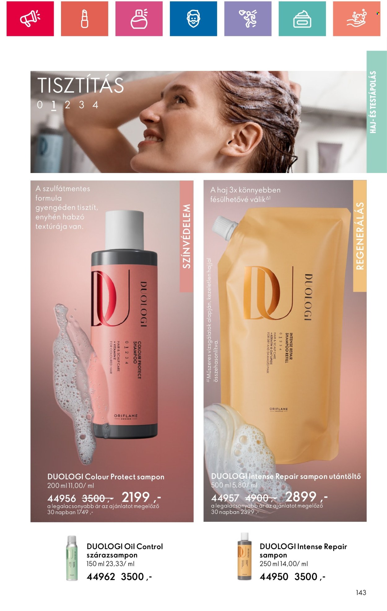 Oriflame akciós újságok - 2024.12.29 - 2025.01.18. Oldal 143