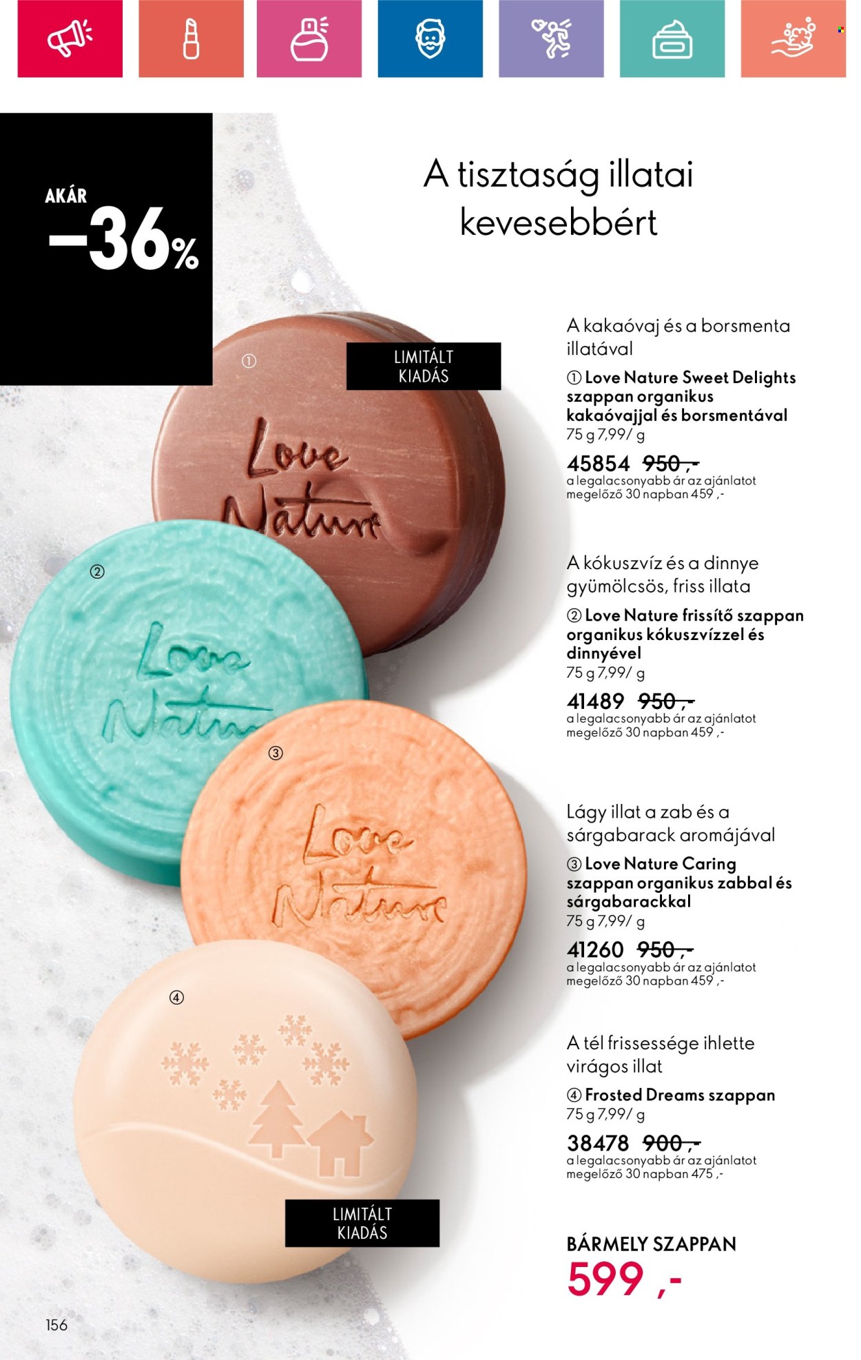 Oriflame akciós újságok - 2024.12.29 - 2025.01.18. Oldal 156