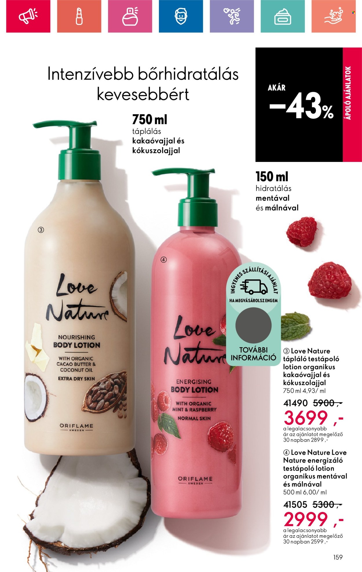 Oriflame akciós újságok - 2024.12.29 - 2025.01.18. Oldal 159