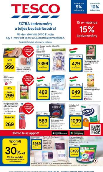 Újság TESCO - 2025.01.02 - 2025.01.08.