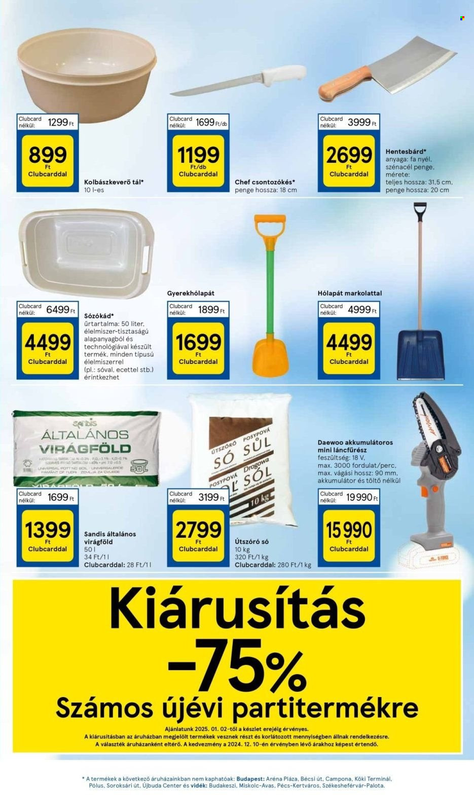 TESCO akciós újságok - 2025.01.02 - 2025.01.08. Oldal 31