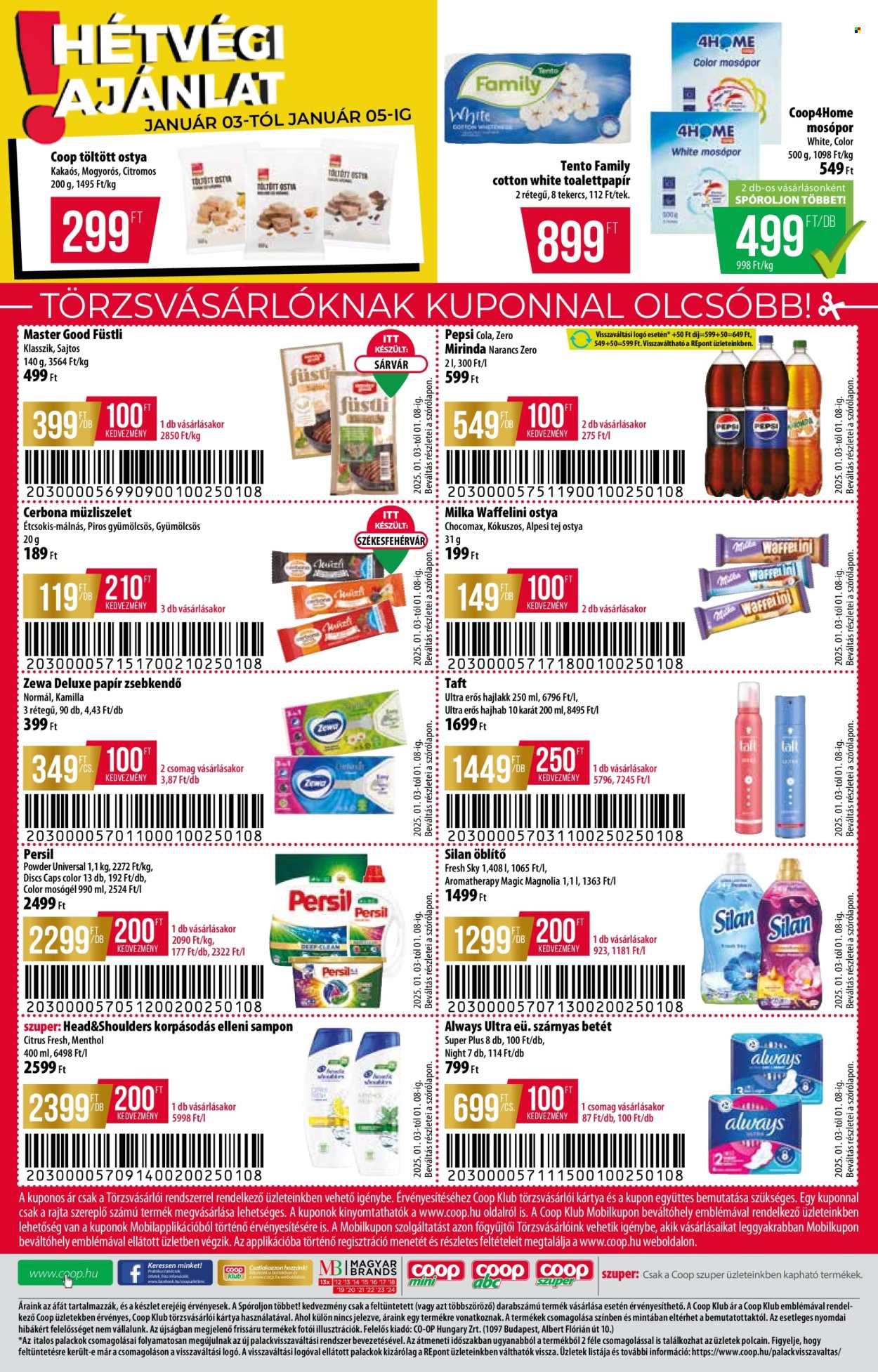Coop akciós újságok - 2025.01.03 - 2025.01.08. Oldal 4