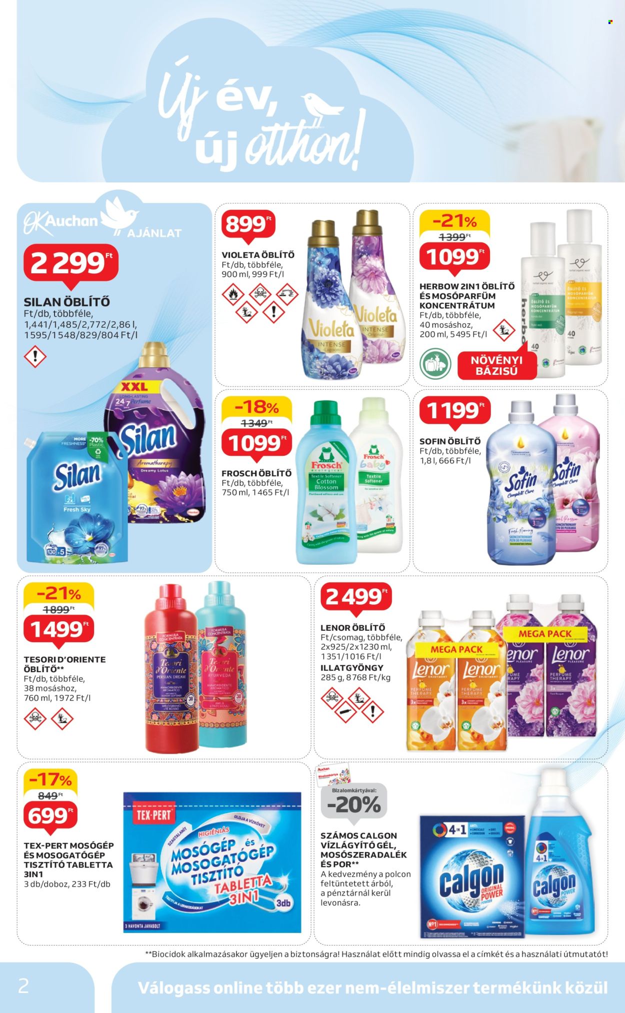 Auchan akciós újságok - 2024.12.27 - 2025.01.22. Oldal 2