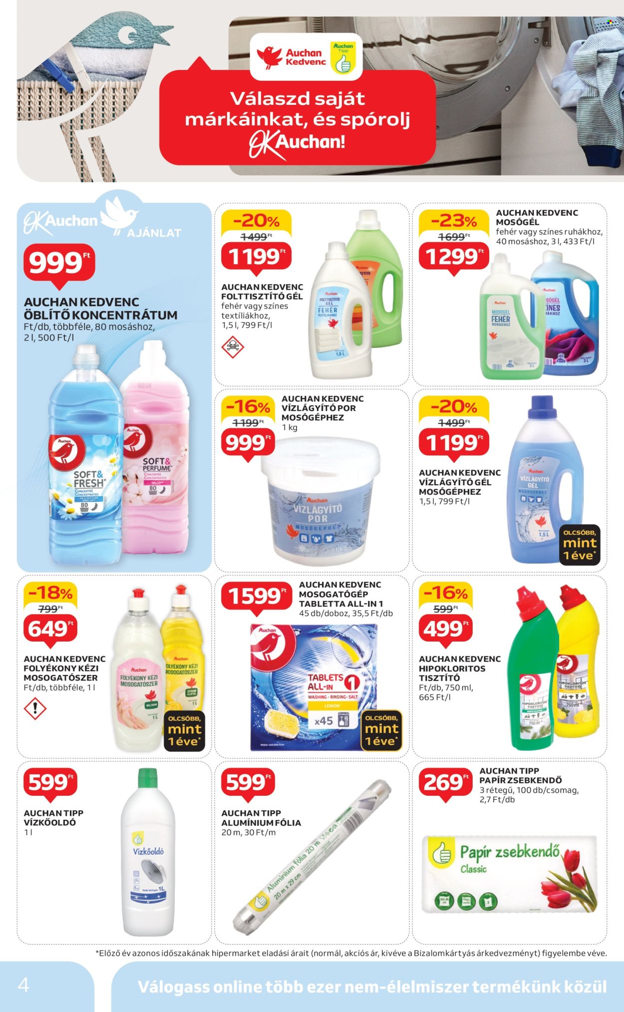 Auchan akciós újságok - 2024.12.27 - 2025.01.22. Oldal 4
