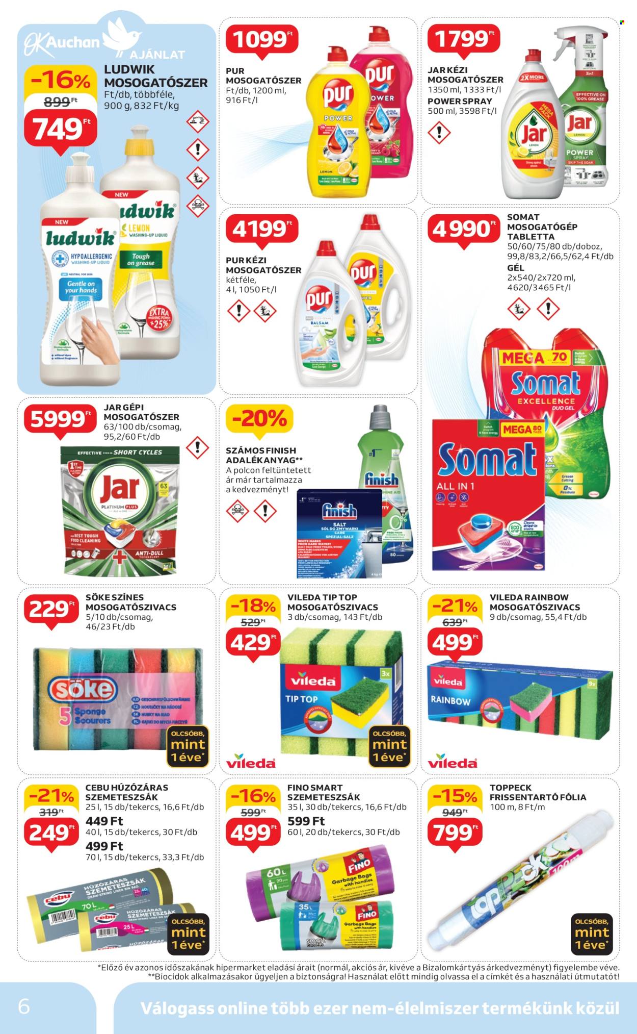 Auchan akciós újságok - 2024.12.27 - 2025.01.22. Oldal 6
