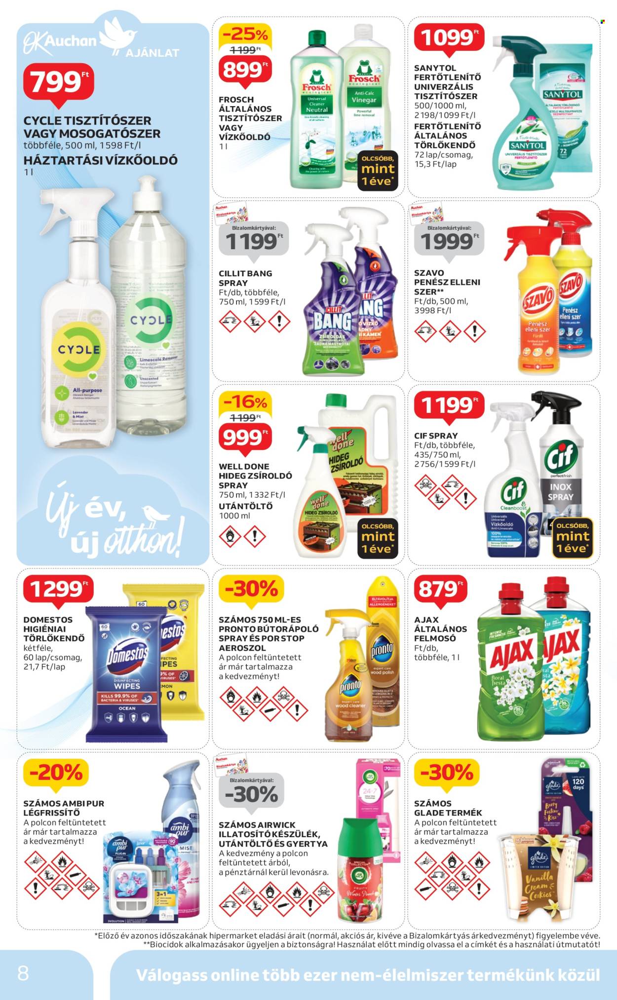Auchan akciós újságok - 2024.12.27 - 2025.01.22. Oldal 8