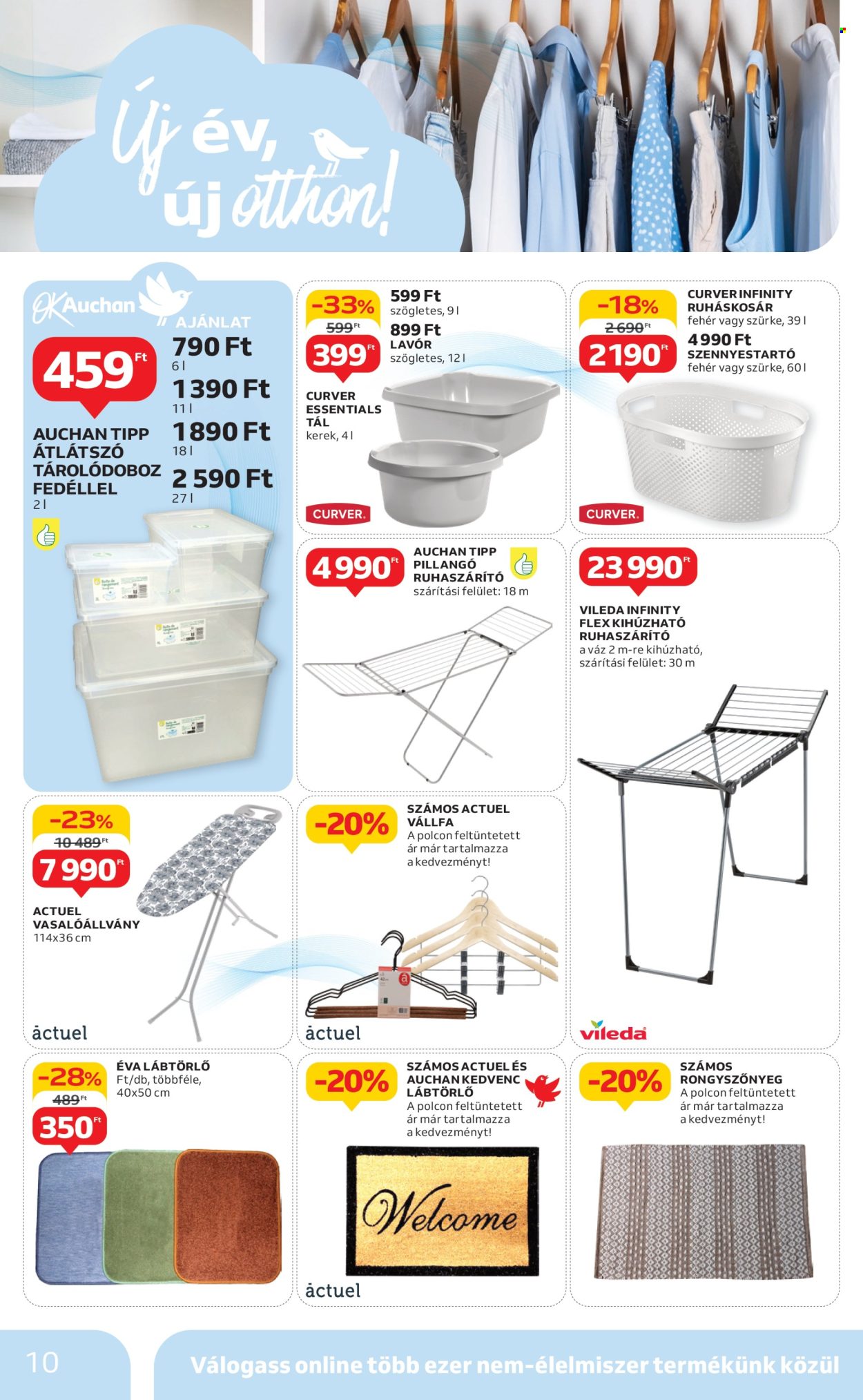 Auchan akciós újságok - 2024.12.27 - 2025.01.22. Oldal 10