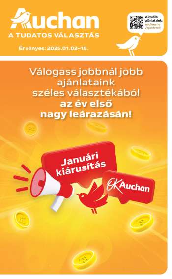Újság Auchan - 2025.01.02 - 2025.01.15.