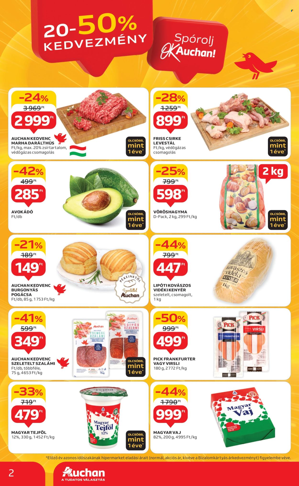 Auchan akciós újságok - 2025.01.02 - 2025.01.08. Oldal 2