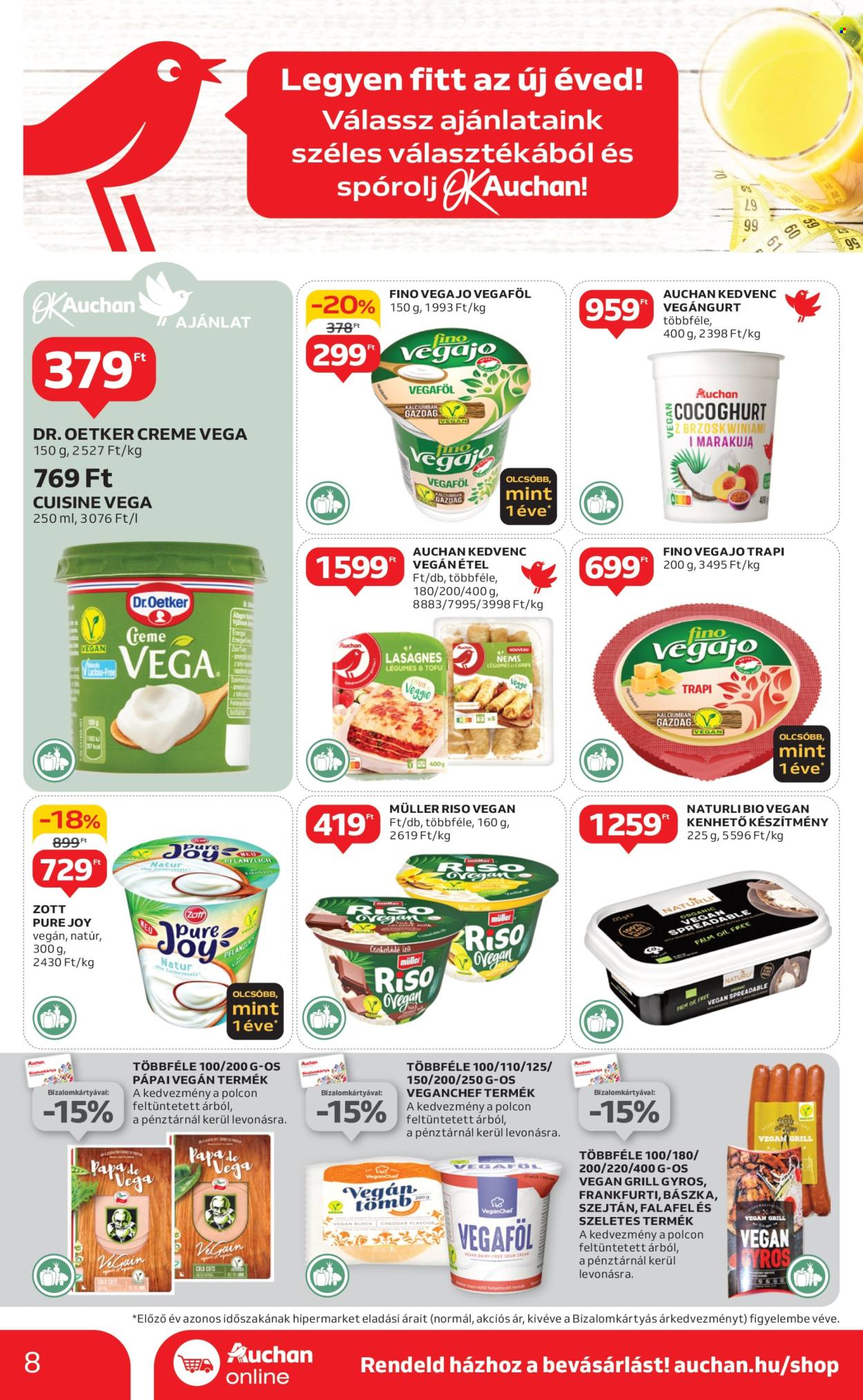 Auchan akciós újságok - 2025.01.02 - 2025.01.08. Oldal 8