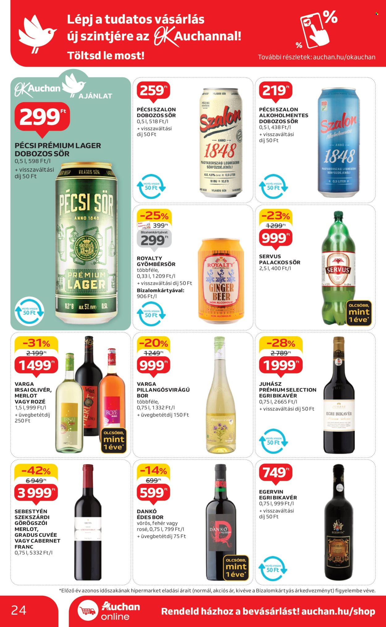 Auchan akciós újságok - 2025.01.02 - 2025.01.08. Oldal 24