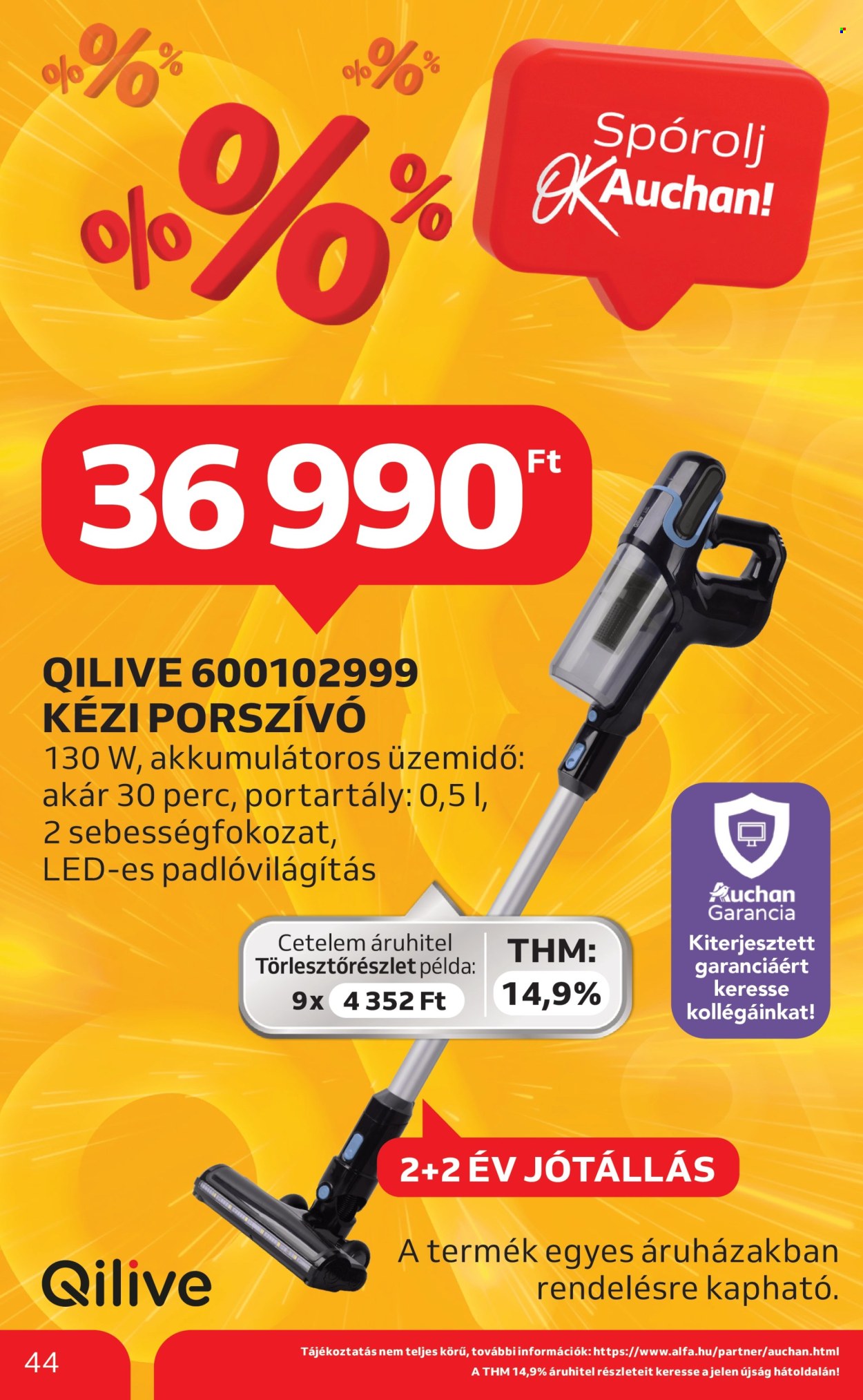 Auchan akciós újságok - 2025.01.02 - 2025.01.08. Oldal 44