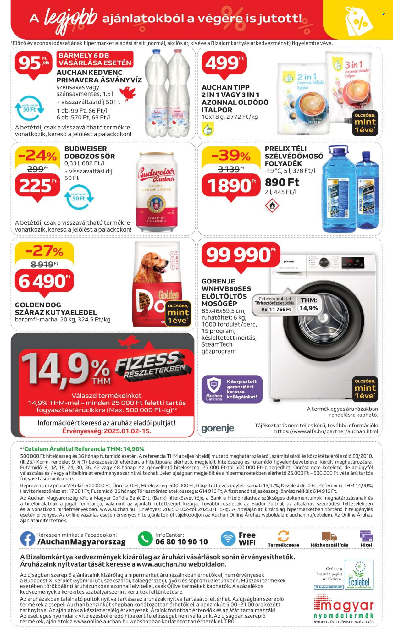 Auchan akciós újságok - 2025.01.02 - 2025.01.08. Oldal 46