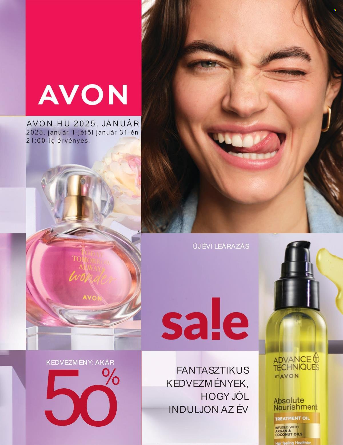 Avon akciós újságok - 2025.01.01 - 2025.01.31. Oldal 1