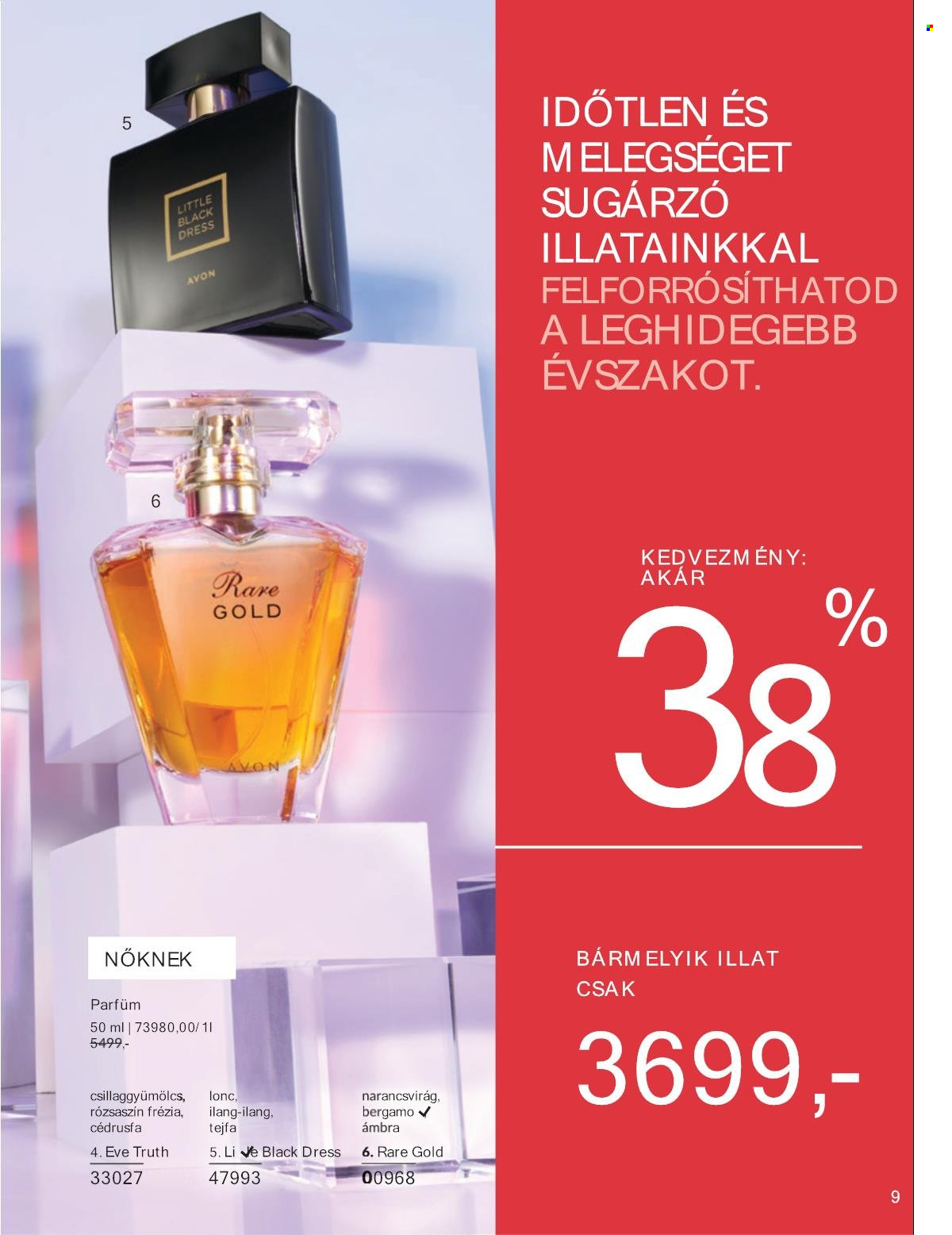 Avon akciós újságok - 2025.01.01 - 2025.01.31. Oldal 9
