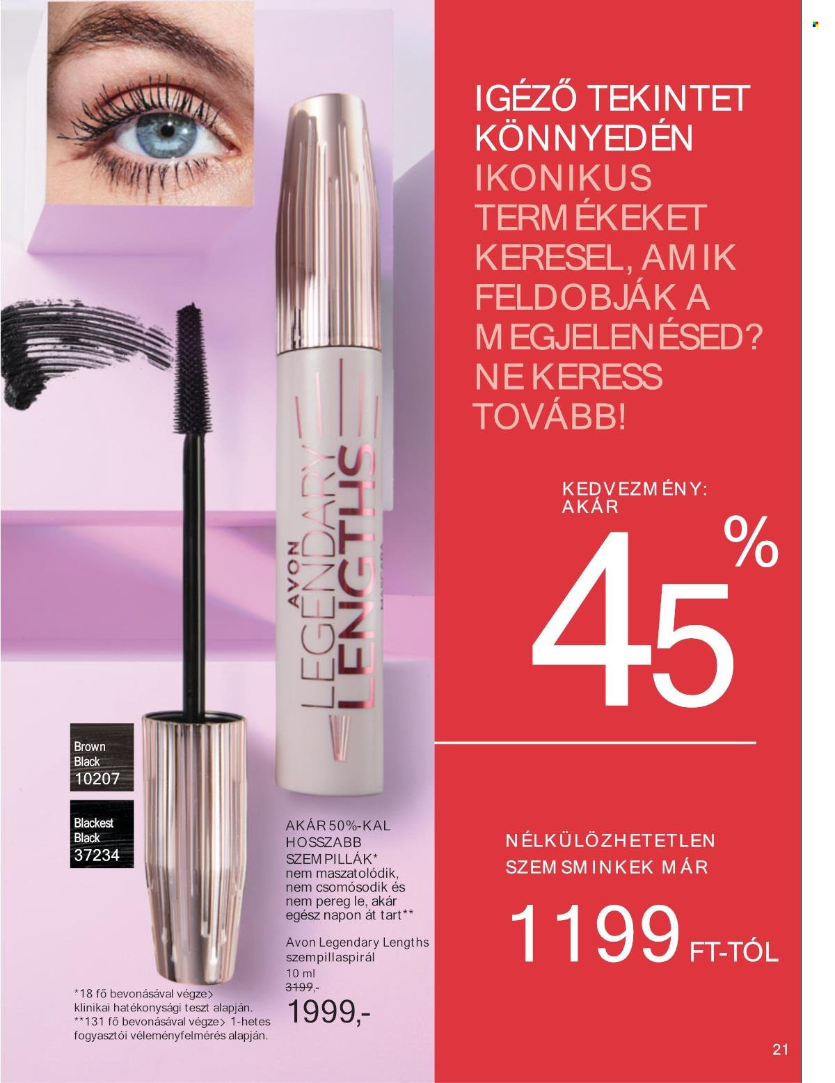 Avon akciós újságok - 2025.01.01 - 2025.01.31. Oldal 21