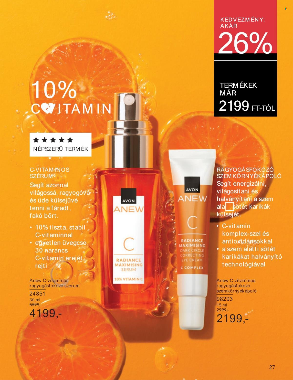 Avon akciós újságok - 2025.01.01 - 2025.01.31. Oldal 27