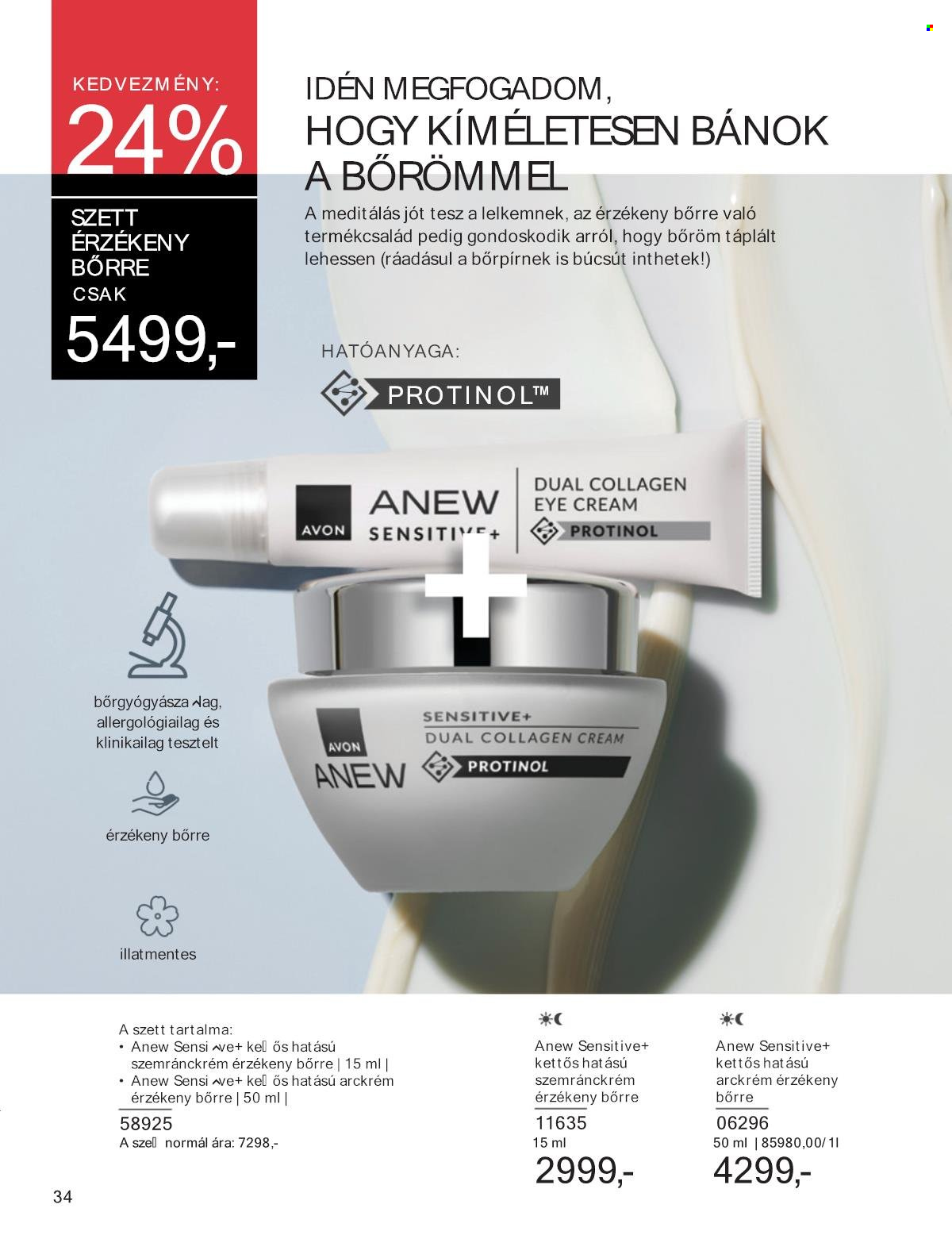 Avon akciós újságok - 2025.01.01 - 2025.01.31. Oldal 34