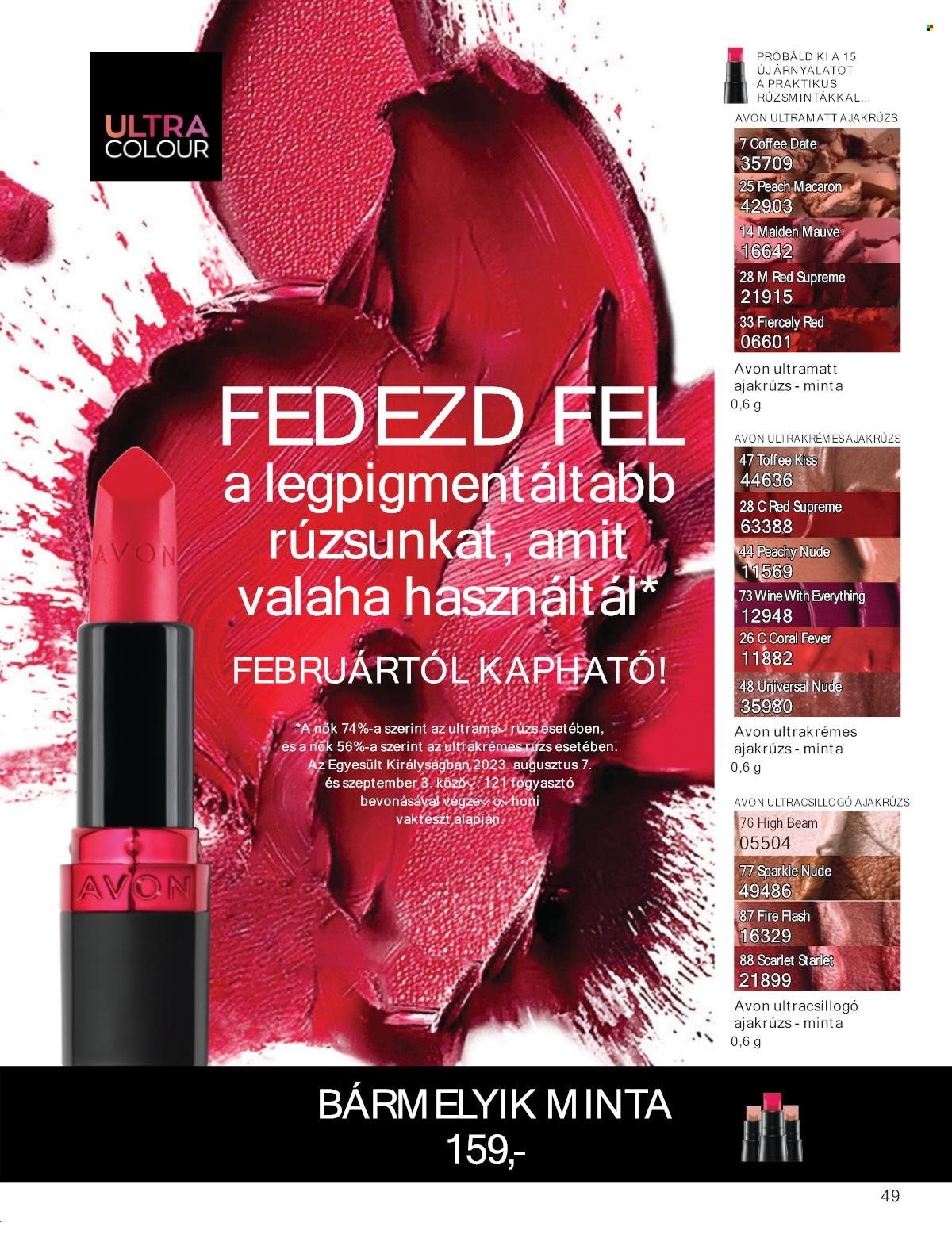 Avon akciós újságok - 2025.01.01 - 2025.01.31. Oldal 49