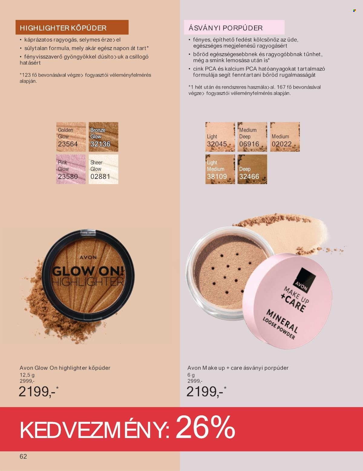 Avon akciós újságok - 2025.01.01 - 2025.01.31. Oldal 62