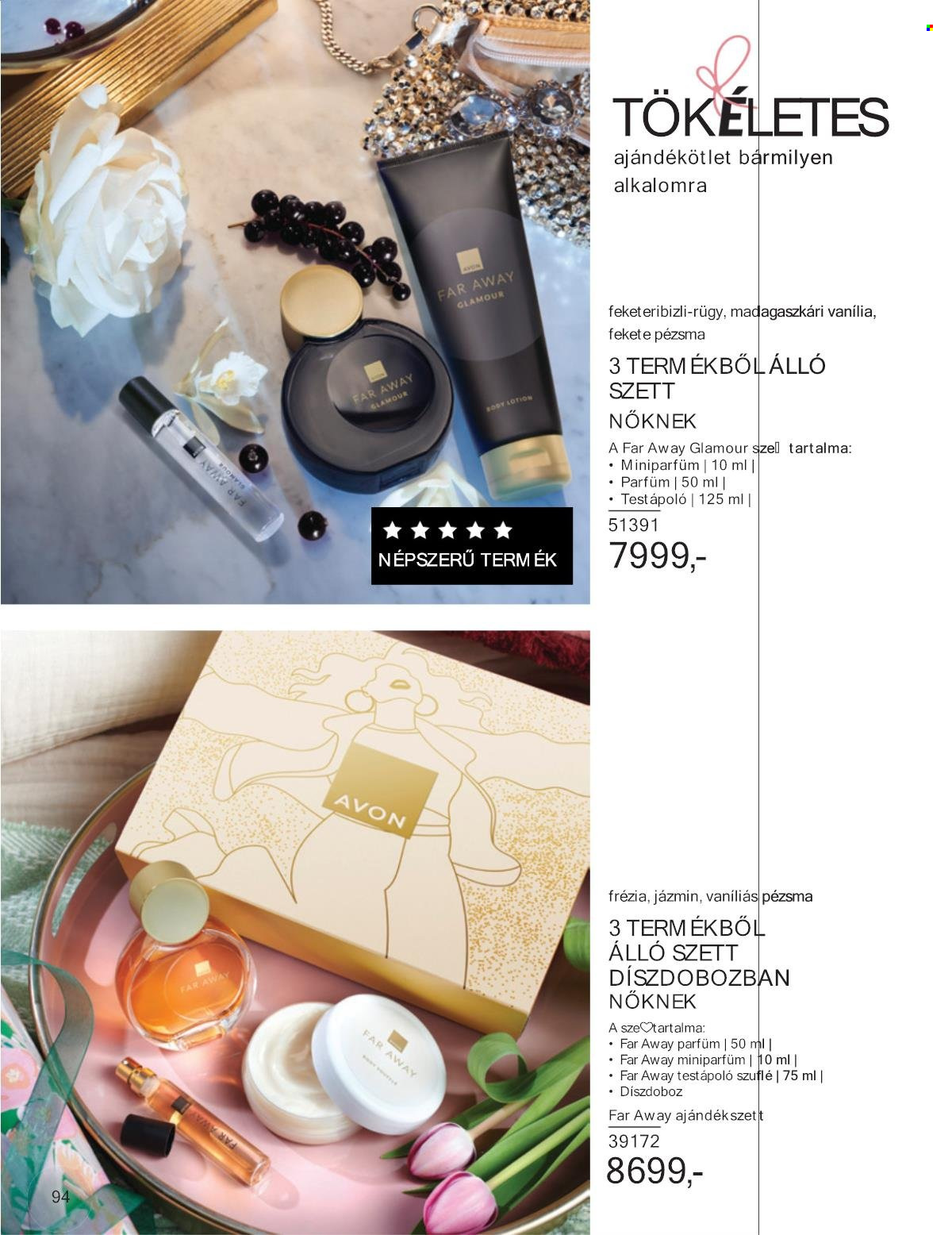 Avon akciós újságok - 2025.01.01 - 2025.01.31. Oldal 94