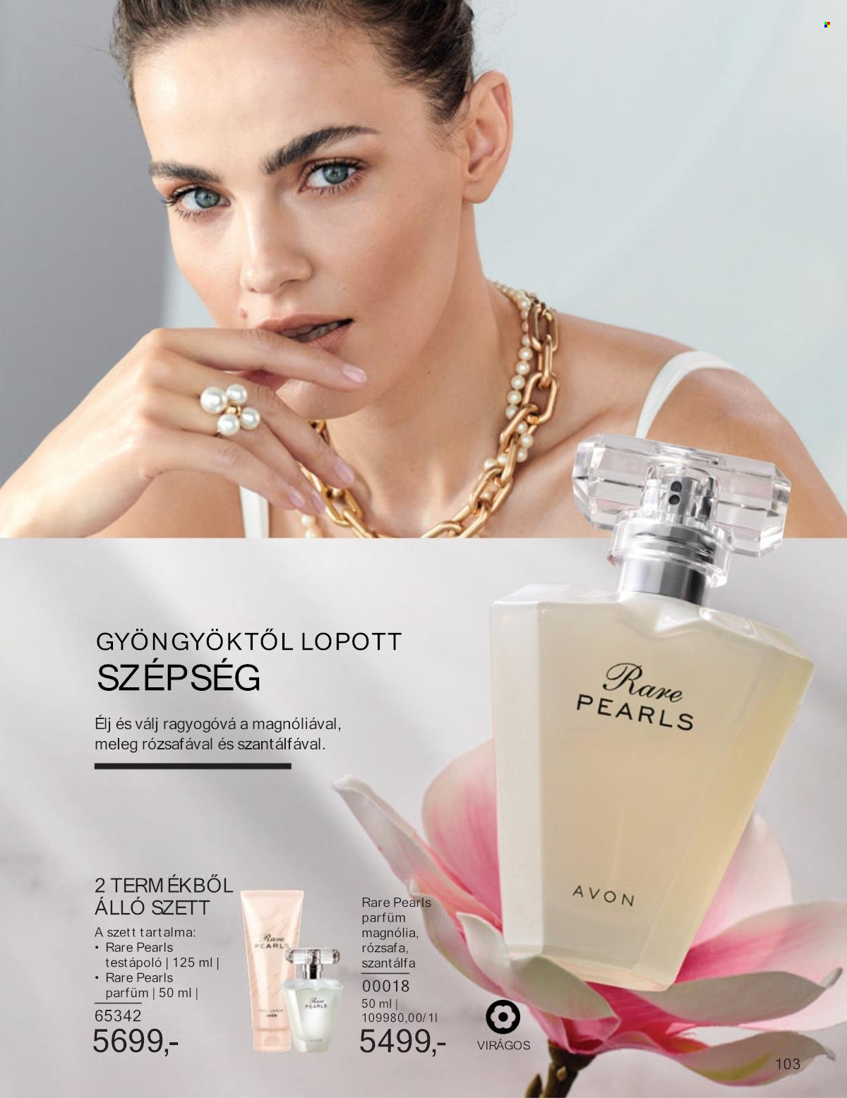 Avon akciós újságok - 2025.01.01 - 2025.01.31. Oldal 103