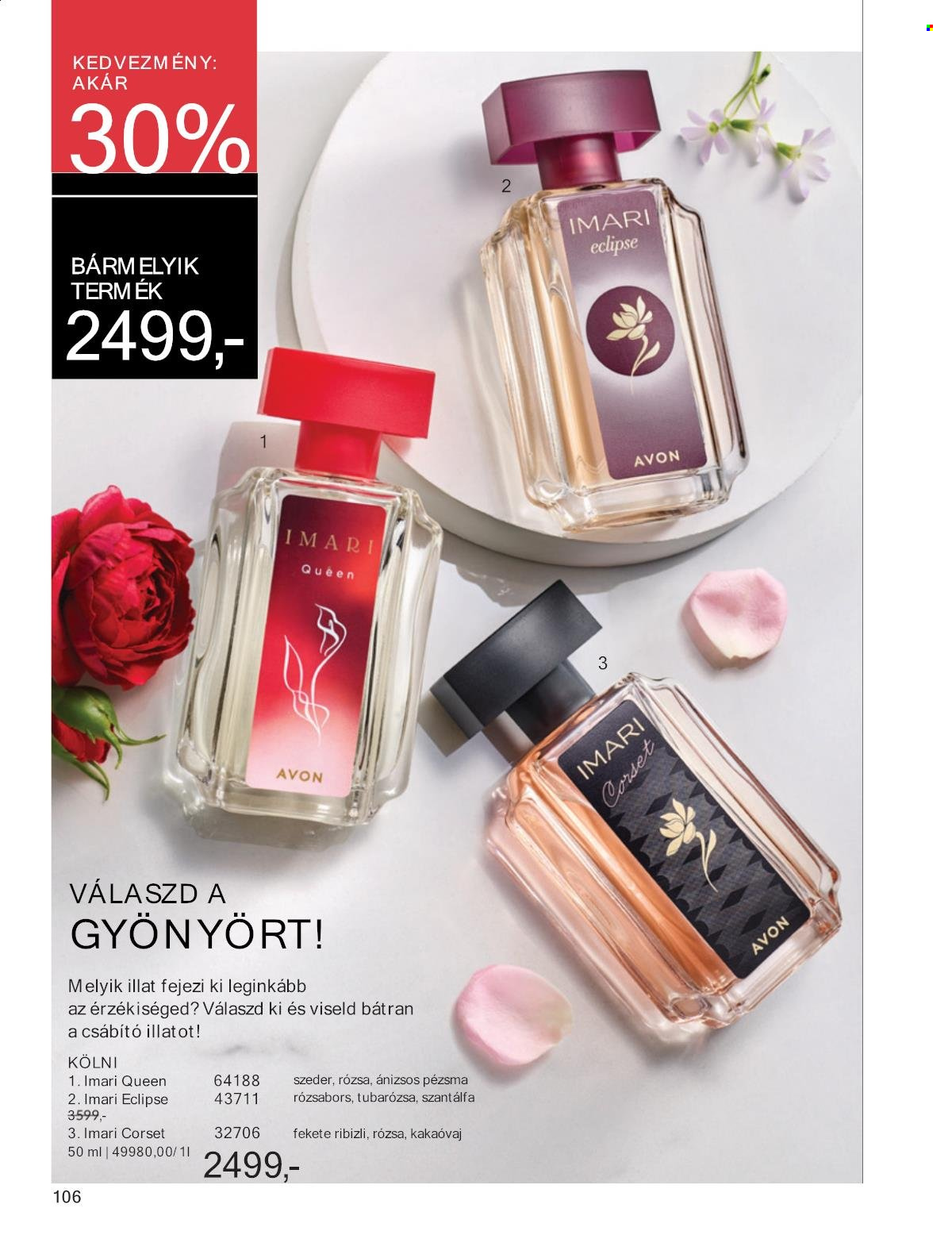 Avon akciós újságok - 2025.01.01 - 2025.01.31. Oldal 106
