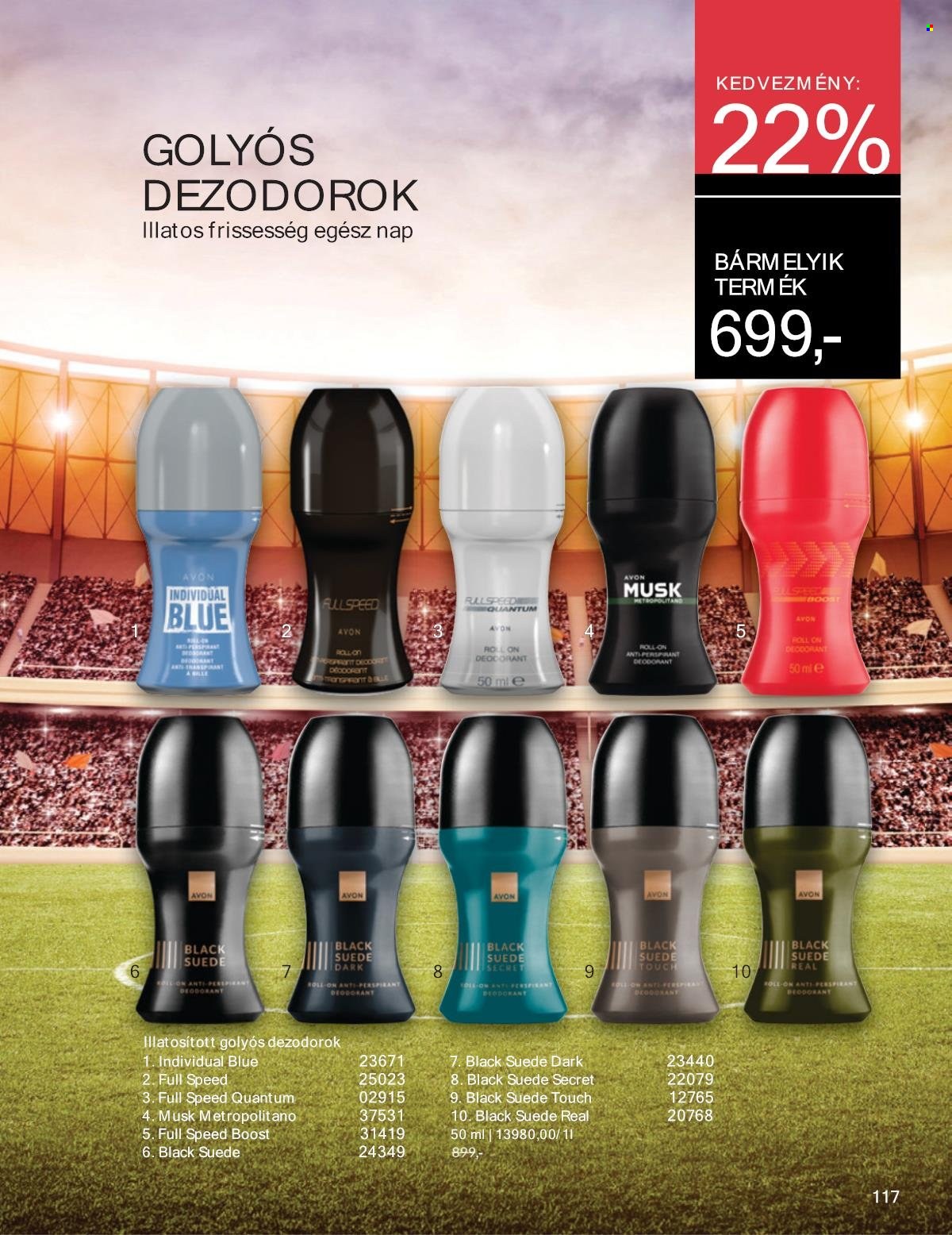 Avon akciós újságok - 2025.01.01 - 2025.01.31. Oldal 117