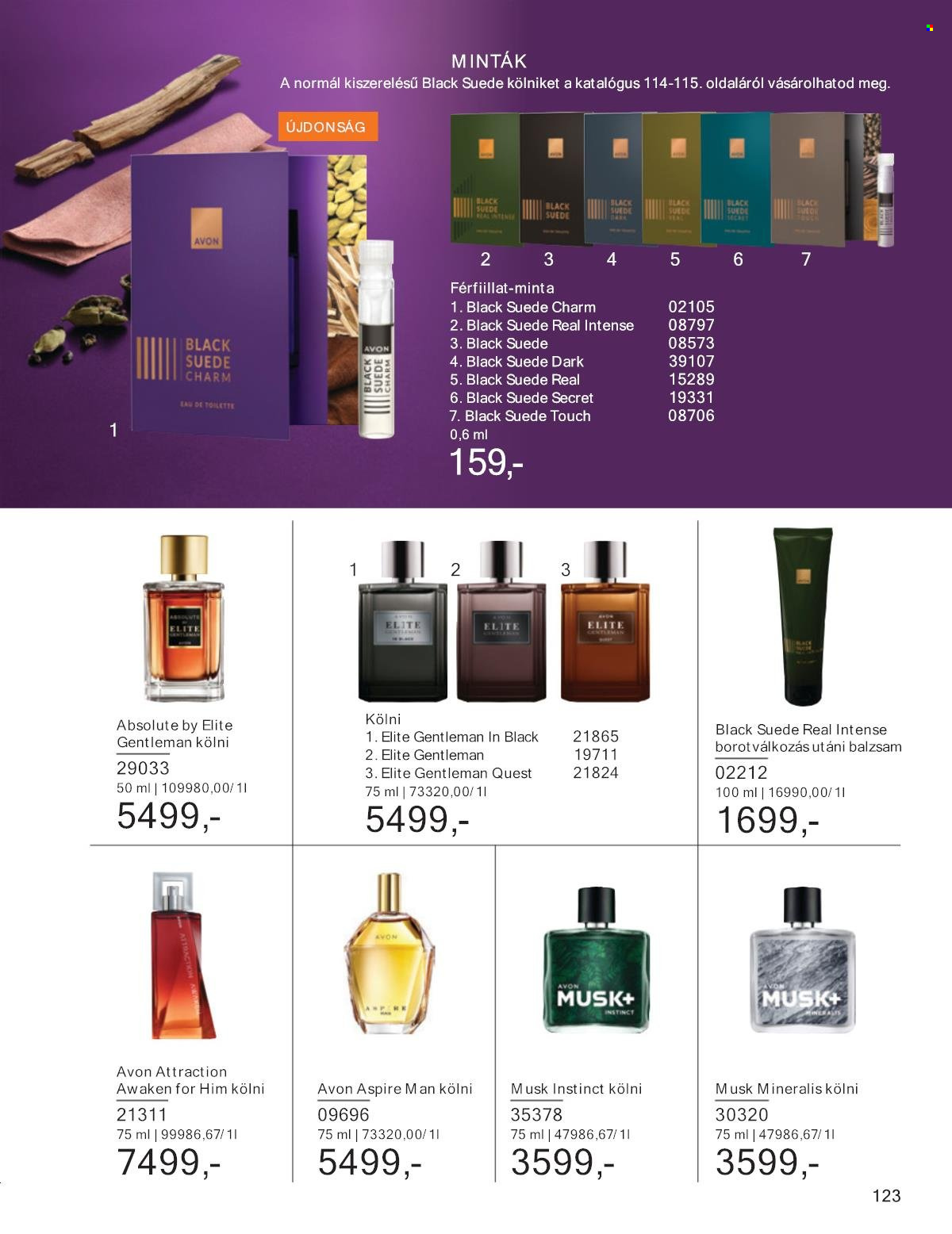 Avon akciós újságok - 2025.01.01 - 2025.01.31. Oldal 123