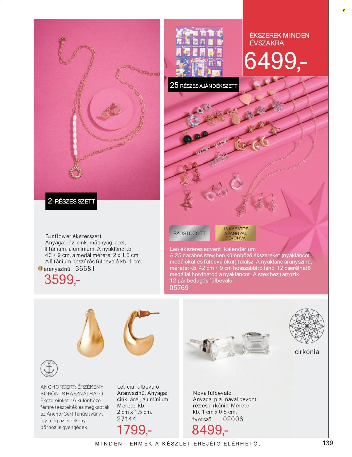 Avon akciós újságok - 2025.01.01 - 2025.01.31. Oldal 139