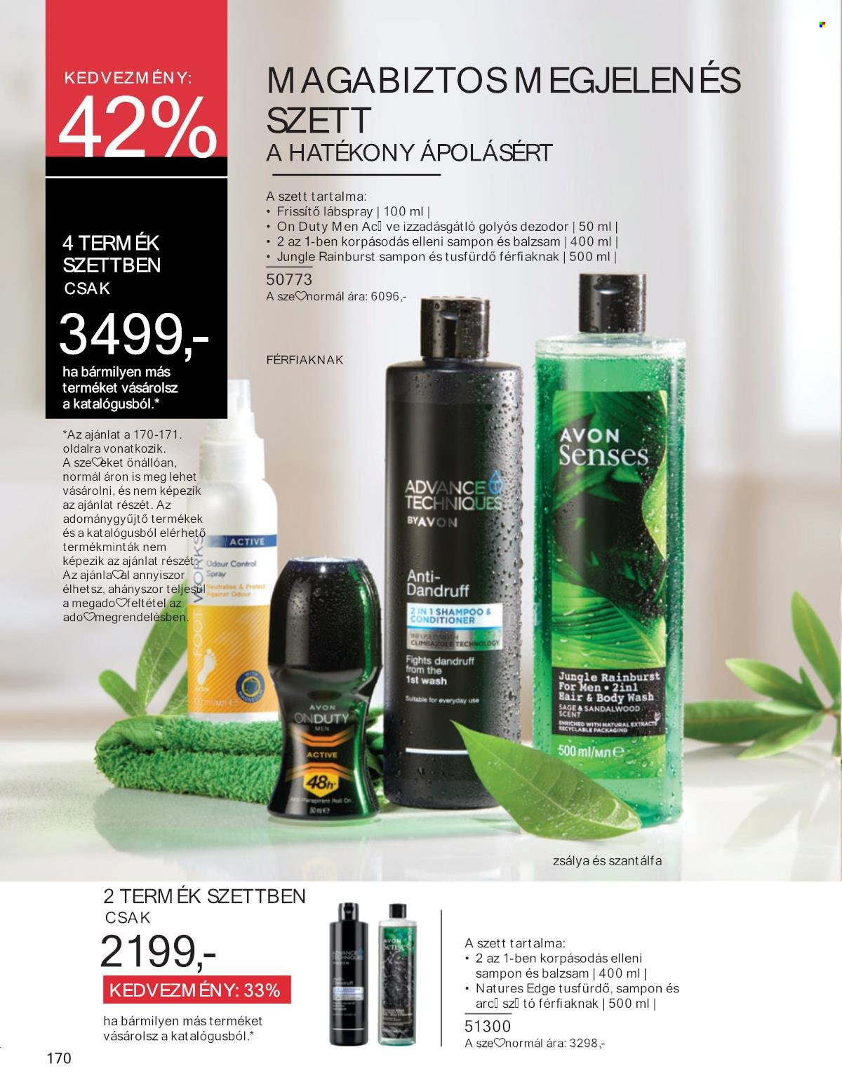 Avon akciós újságok - 2025.01.01 - 2025.01.31. Oldal 170