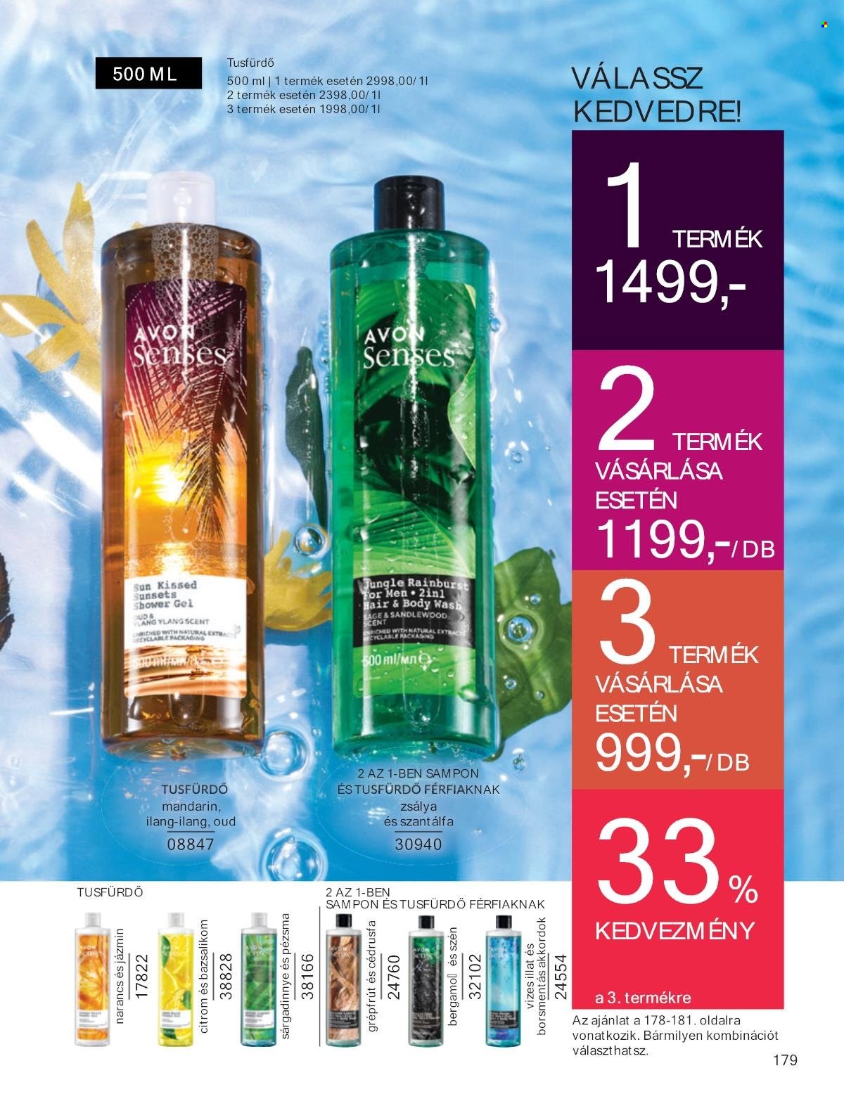 Avon akciós újságok - 2025.01.01 - 2025.01.31. Oldal 179