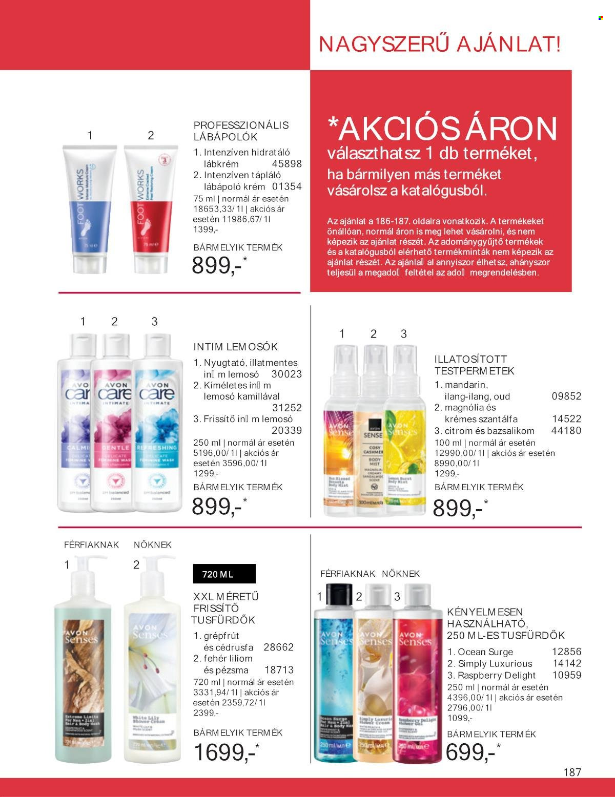 Avon akciós újságok - 2025.01.01 - 2025.01.31. Oldal 187