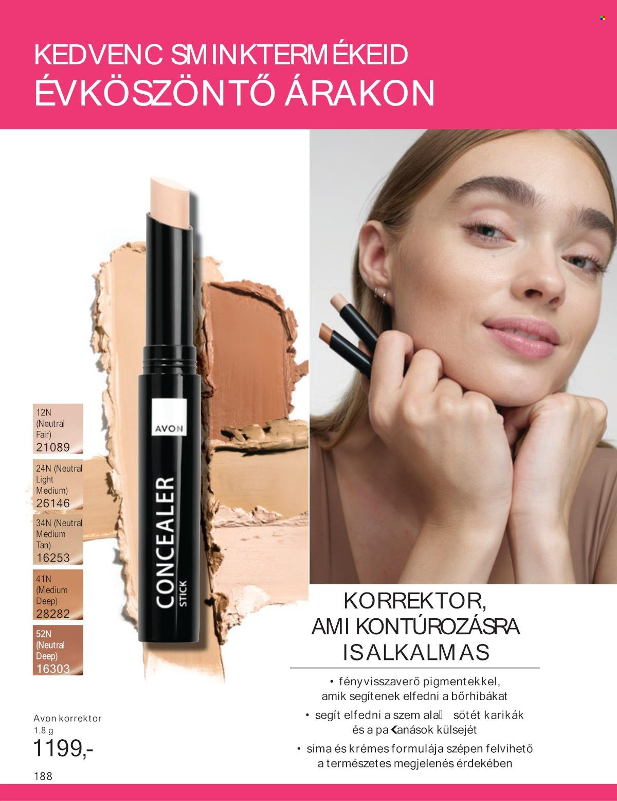 Avon akciós újságok - 2025.01.01 - 2025.01.31. Oldal 188