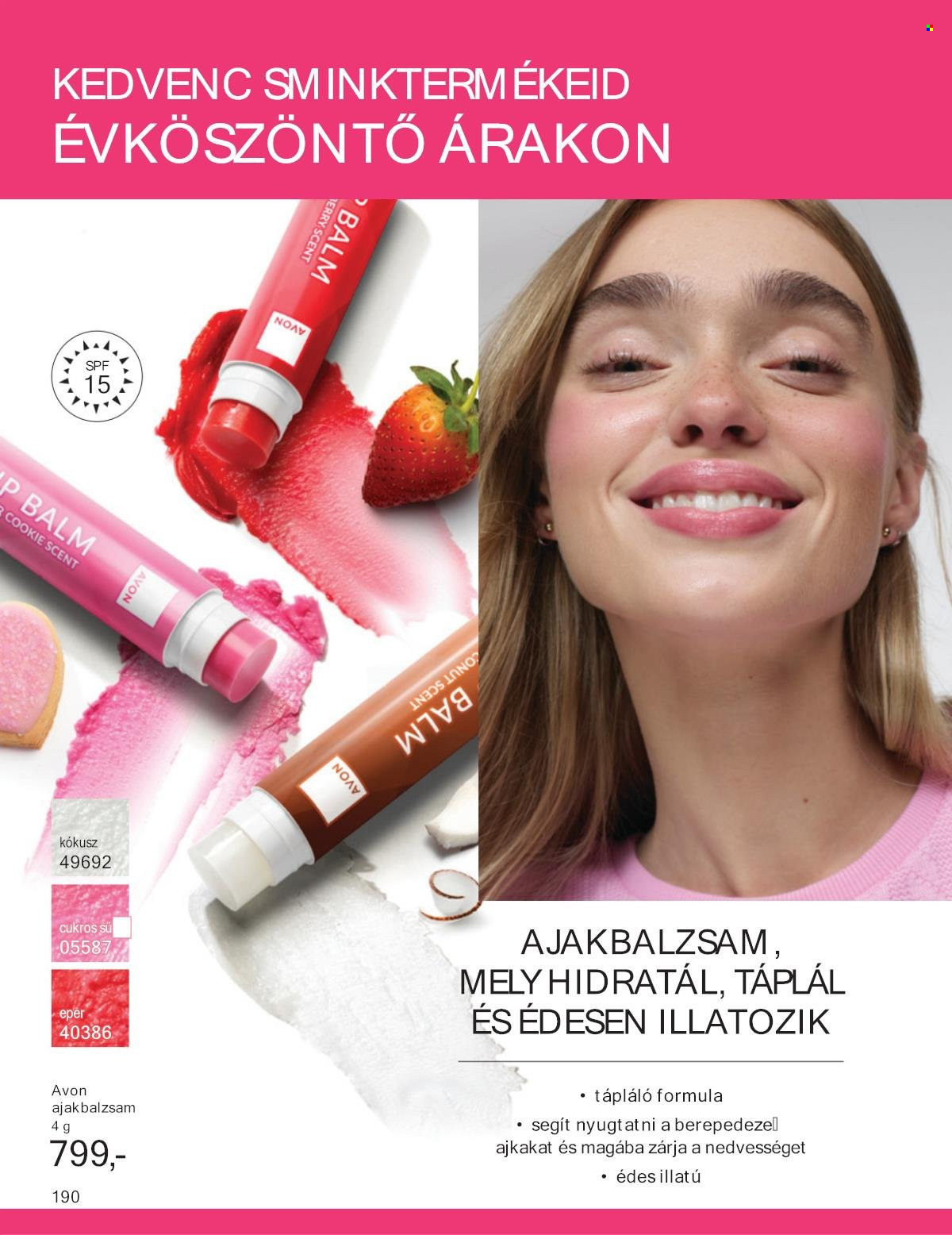 Avon akciós újságok - 2025.01.01 - 2025.01.31. Oldal 190