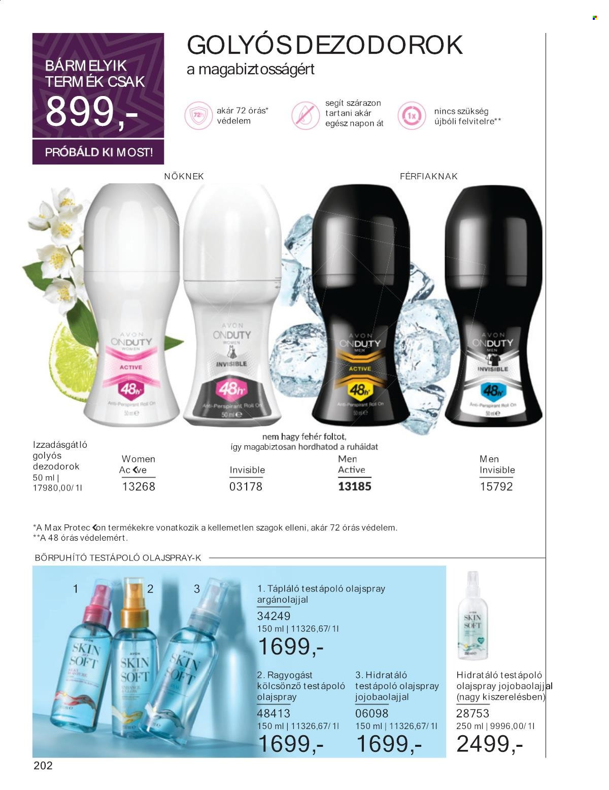 Avon akciós újságok - 2025.01.01 - 2025.01.31. Oldal 198